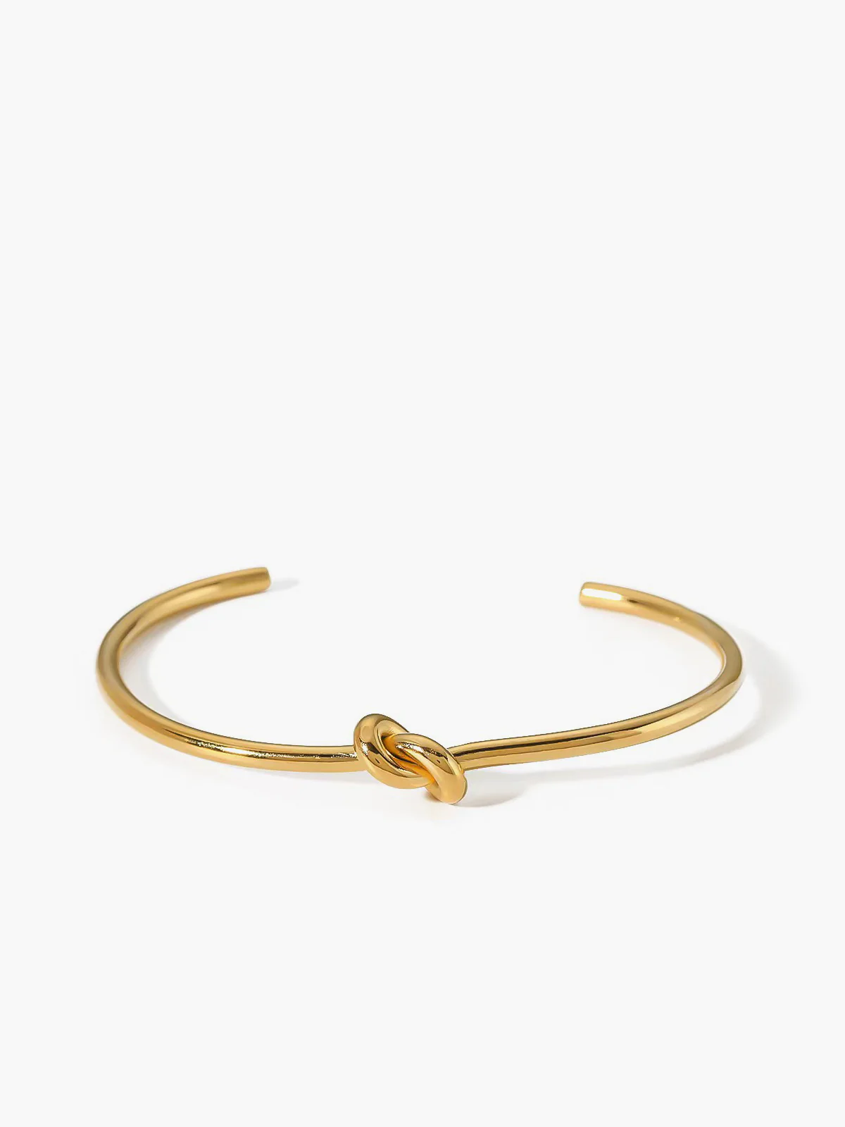 Knotted Open Bracelet - Image 2