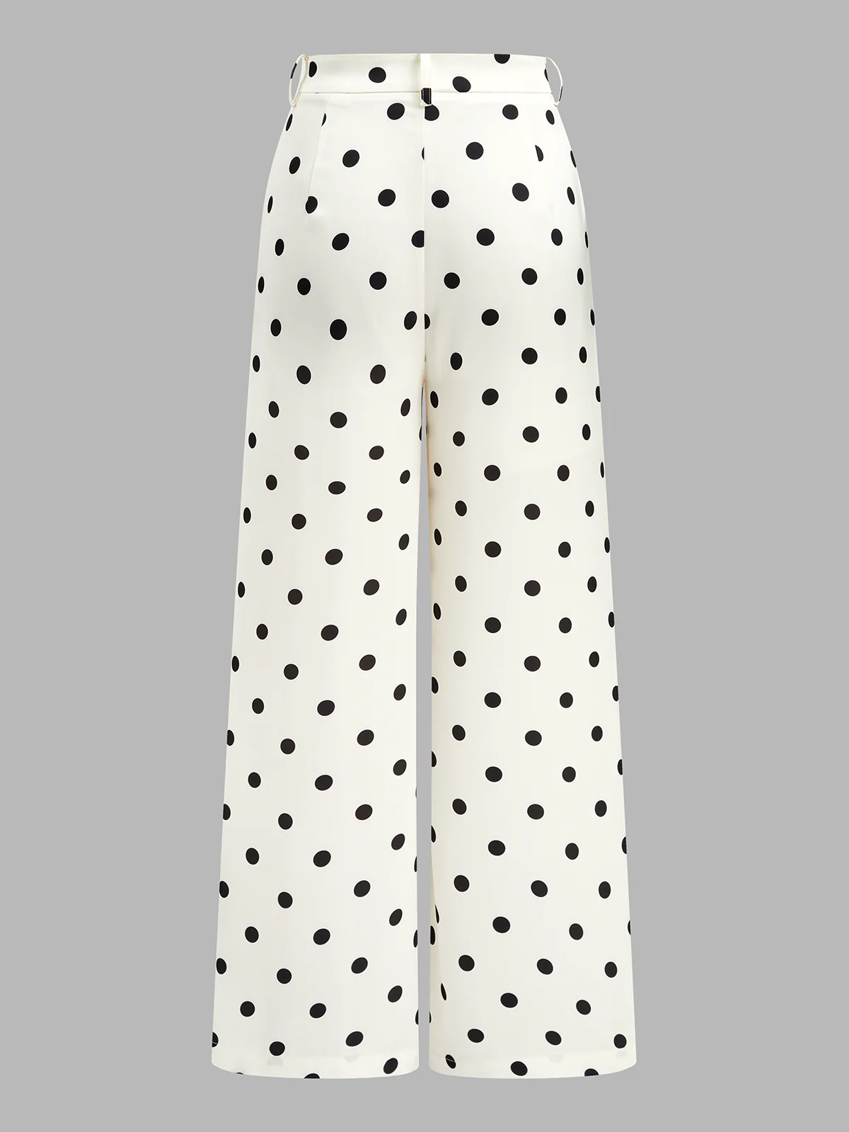 Lace Halter Top & Polka Dot Pants Set - Image 5