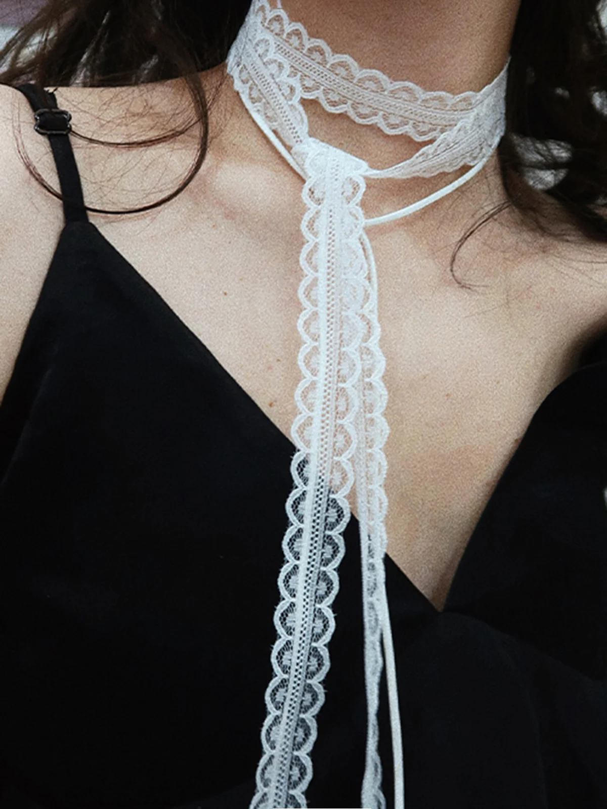 Lace Scarf Necklace - Image 2