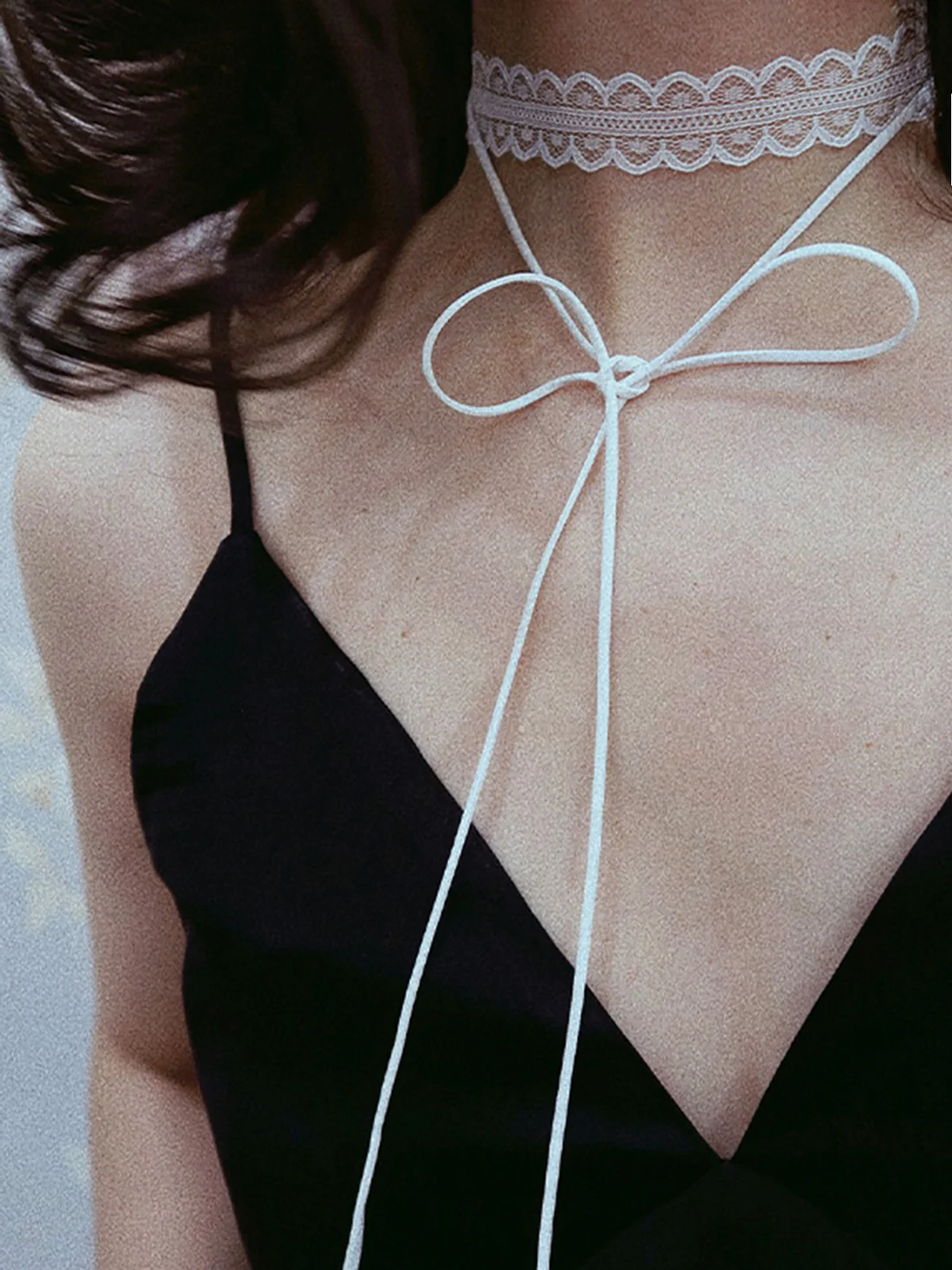 Lace Scarf Necklace - Image 3
