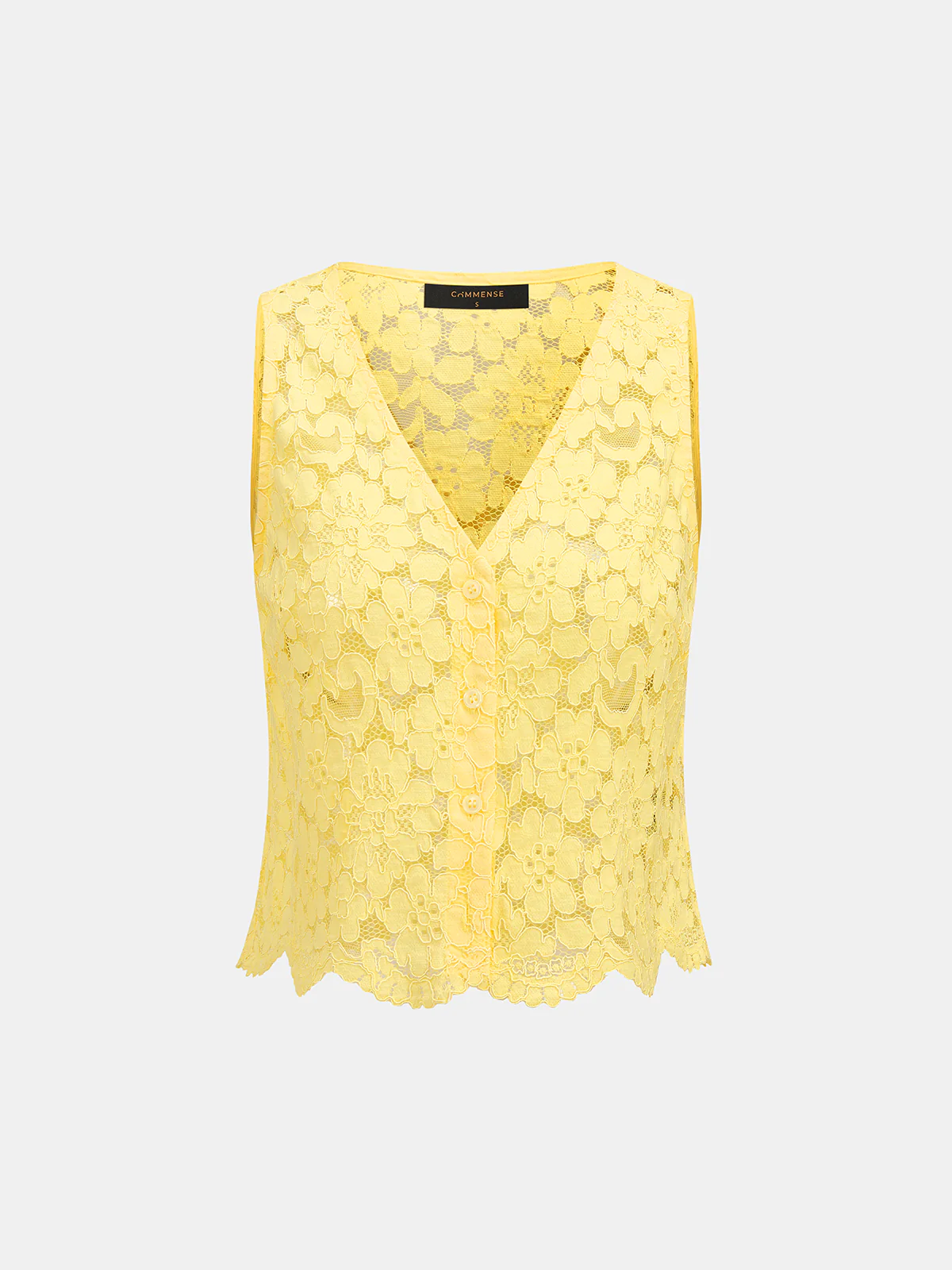 Lace Sleeveless Top & Shorts Set - Image 3