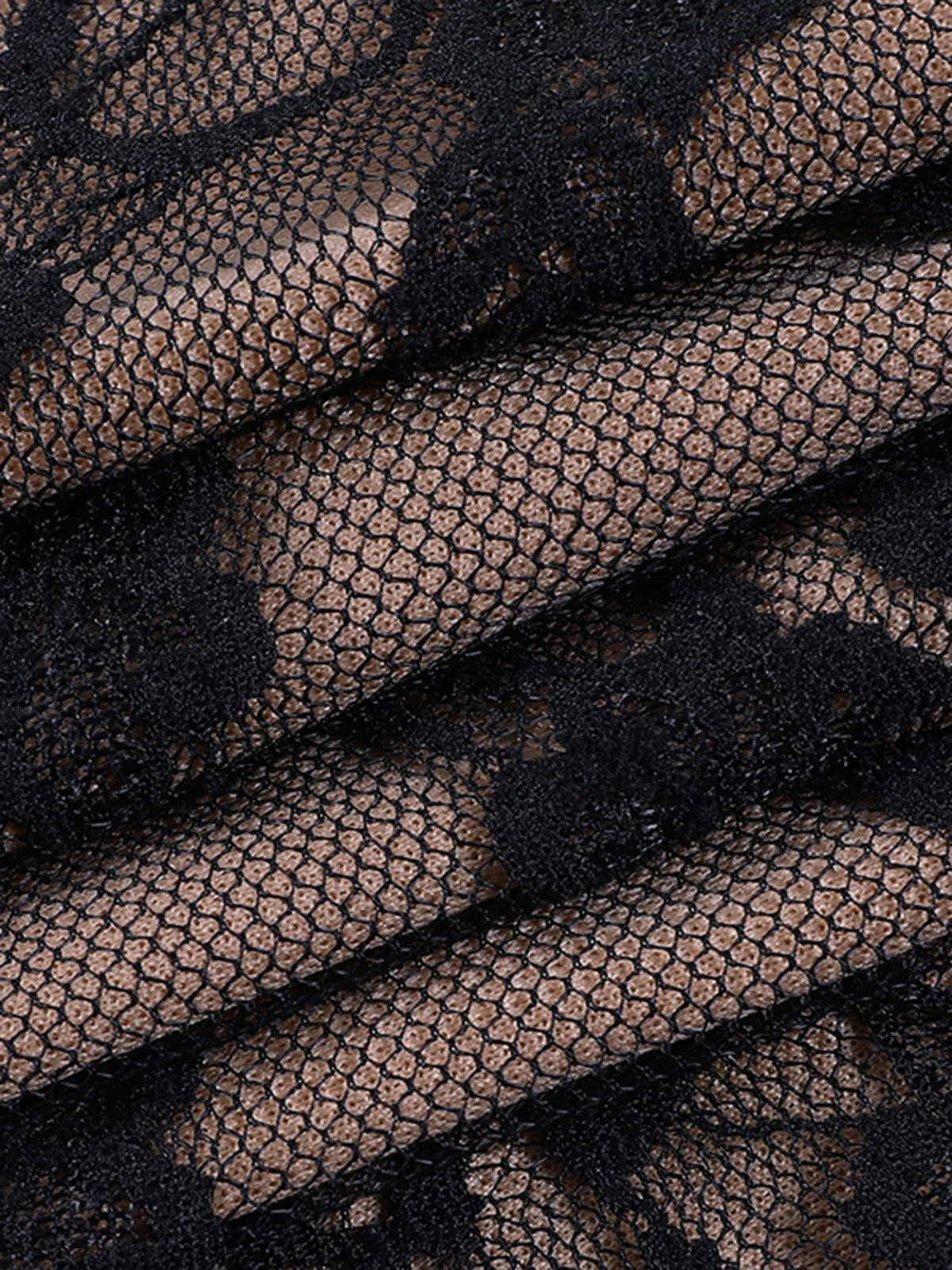 Lace Square Neck Long Sleeve T-Shirt - Image 4