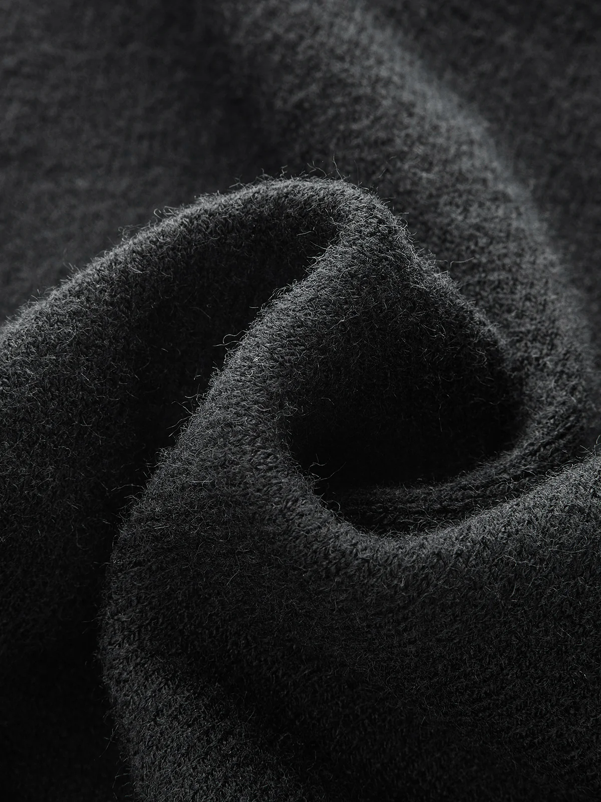 Lace Trim Back Slit Knit Sweater - Image 3