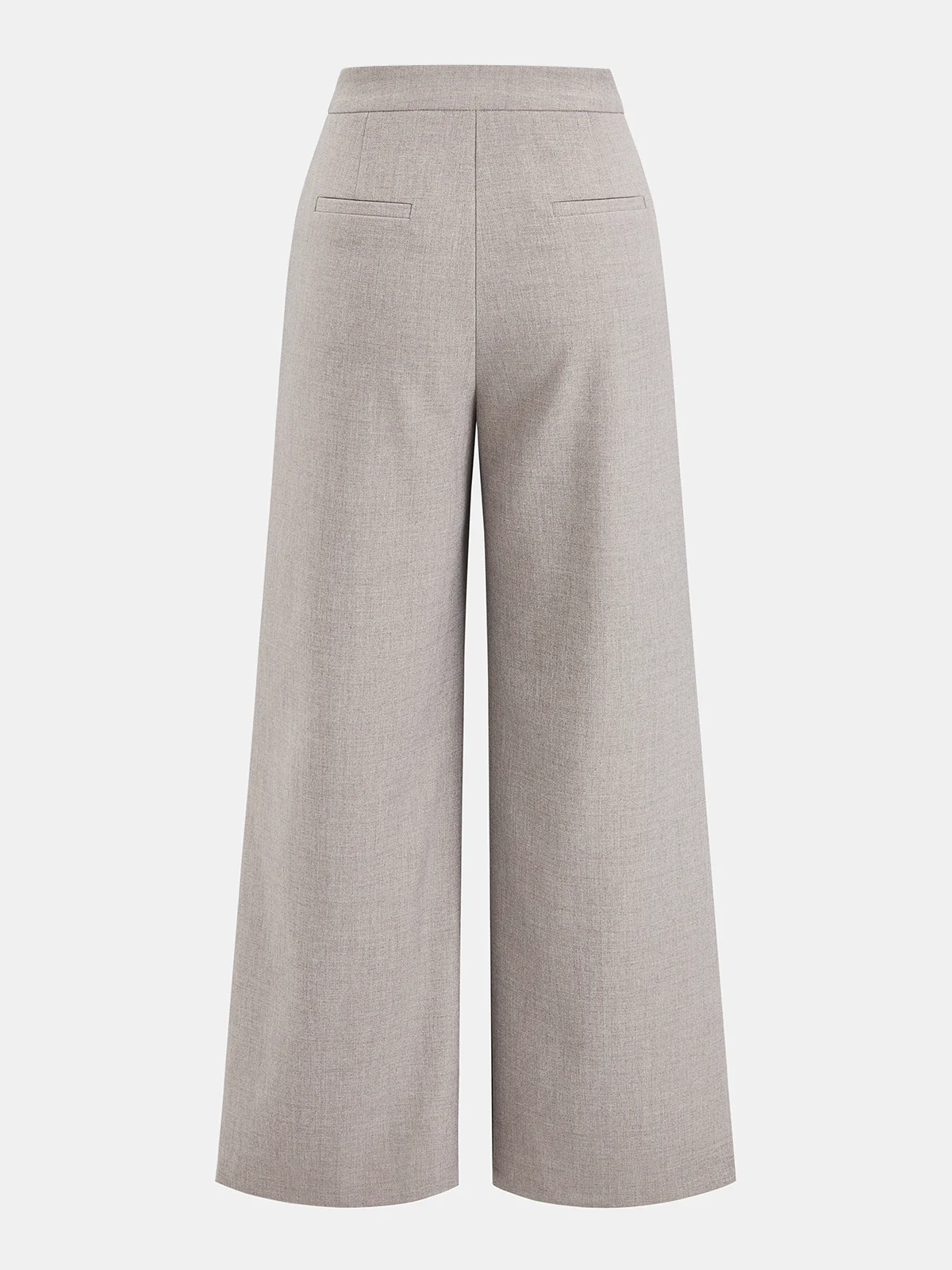 Lace Trimmed Straight-Leg Pants - Image 3