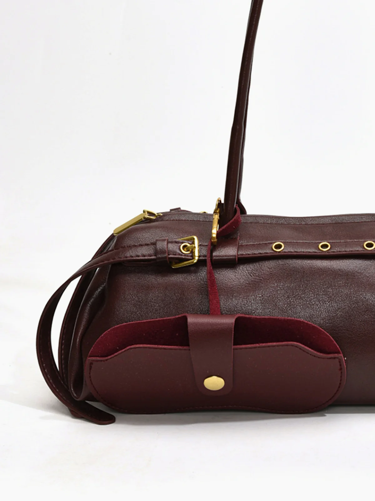 Large Capacity Buckle Duffel Bag - Image 2