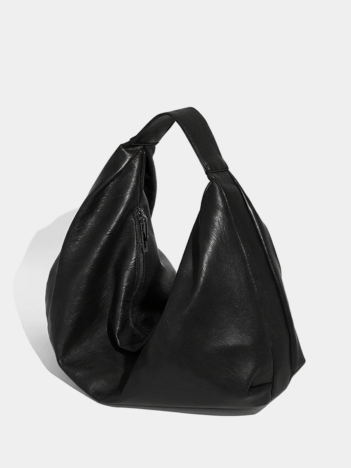 Large-Capacity Slouchy Hobo Bag - Image 4