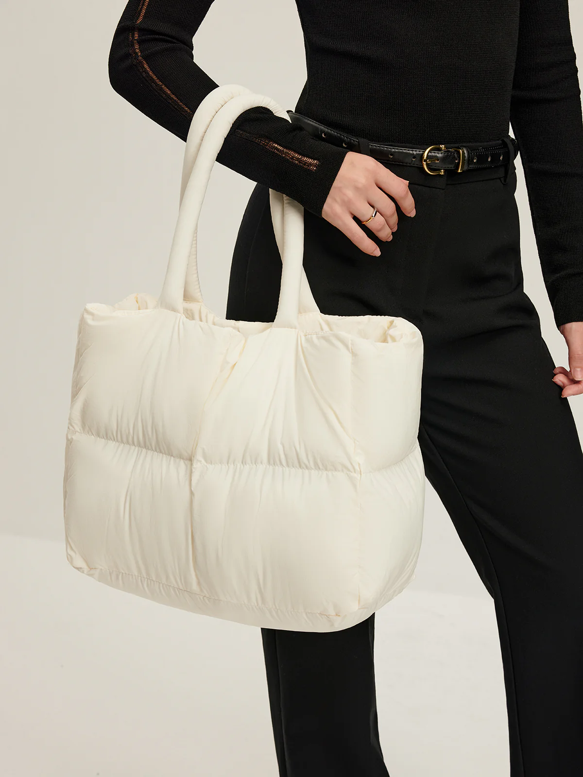 Large Capacity Soft Cloud bag - Image 5