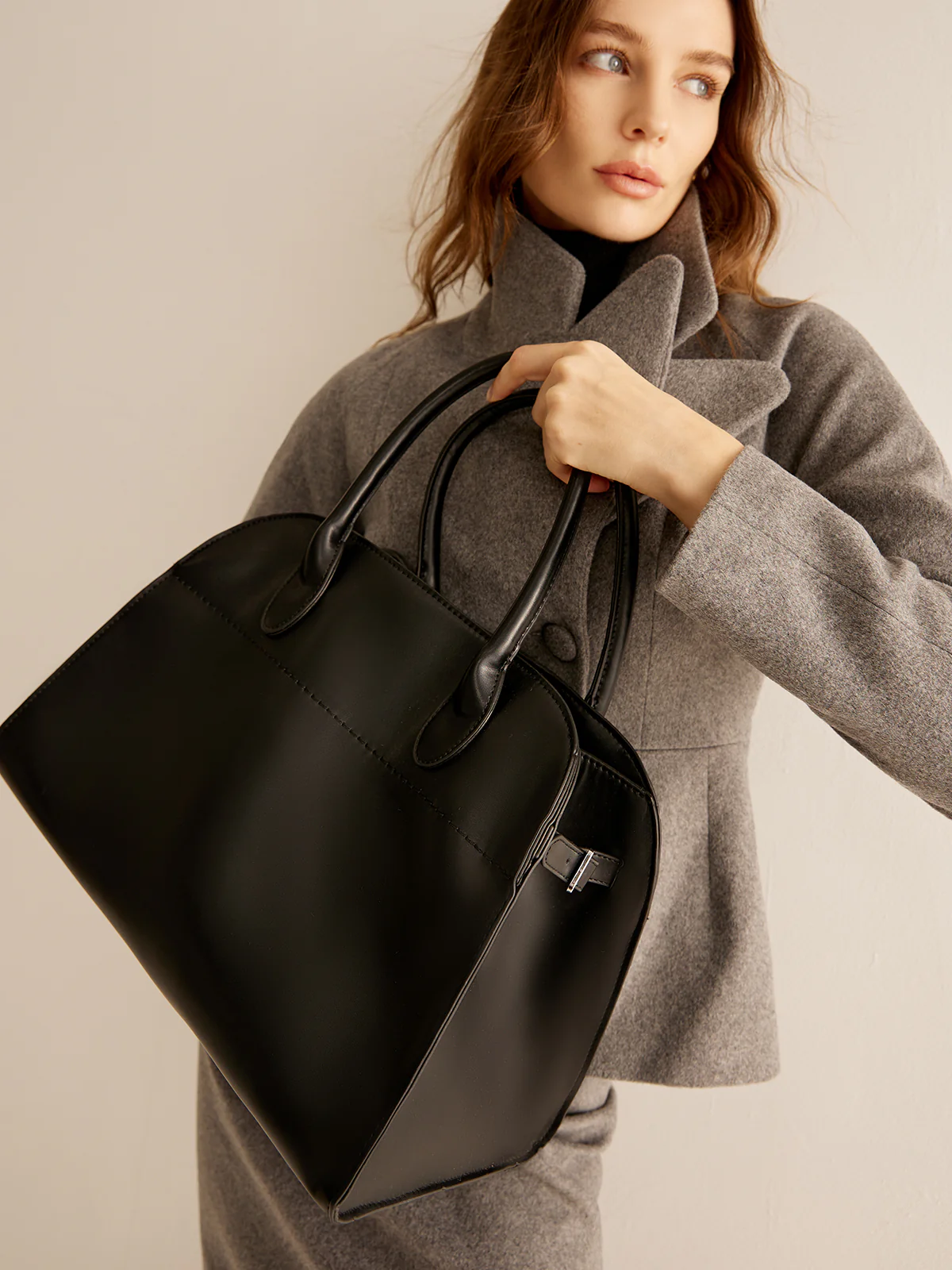 Large Capacity Top Handle Tote Bag - Image 3