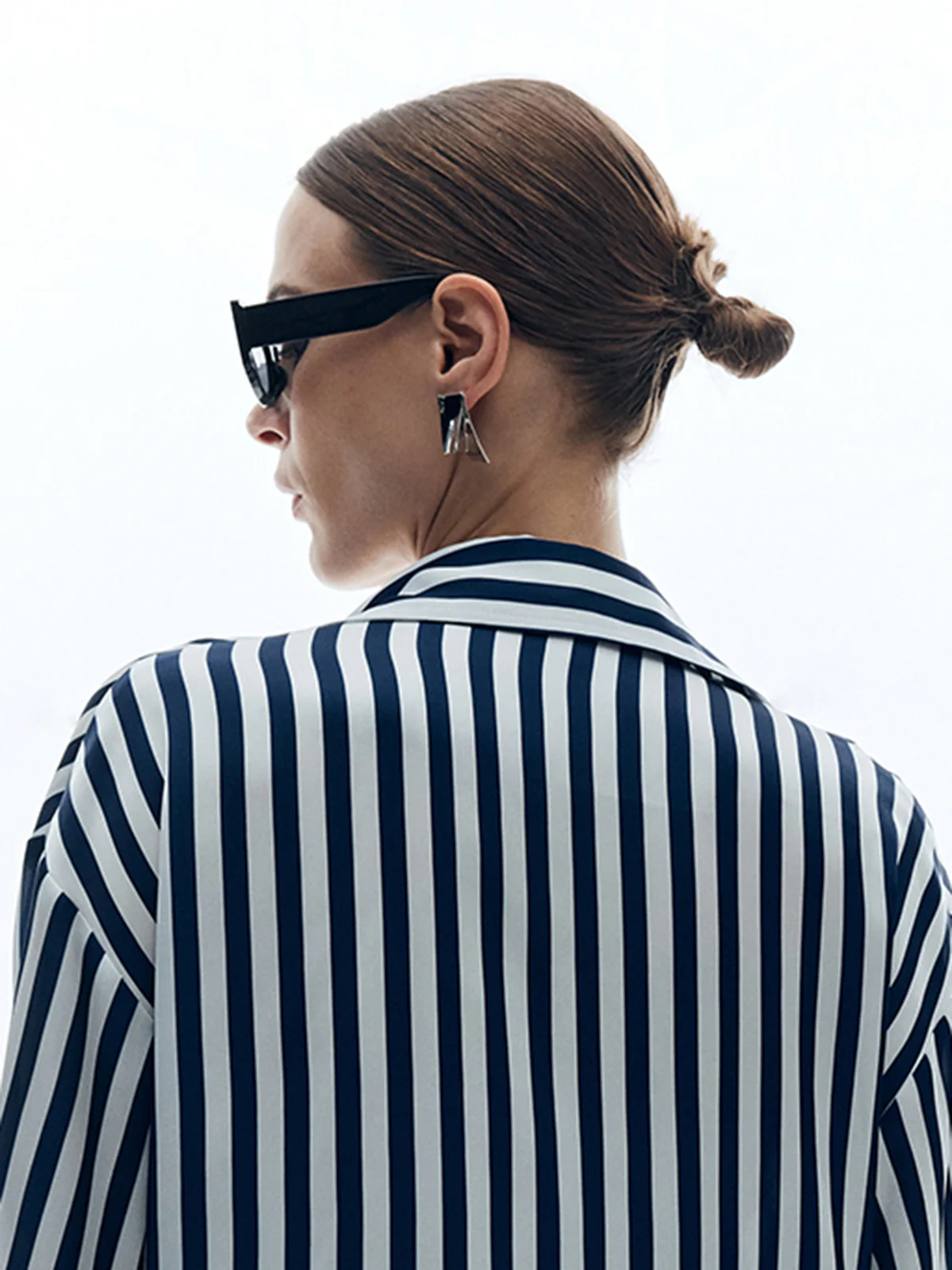 Large Frame Cat Eye Vintage Sunglasses - Image 4