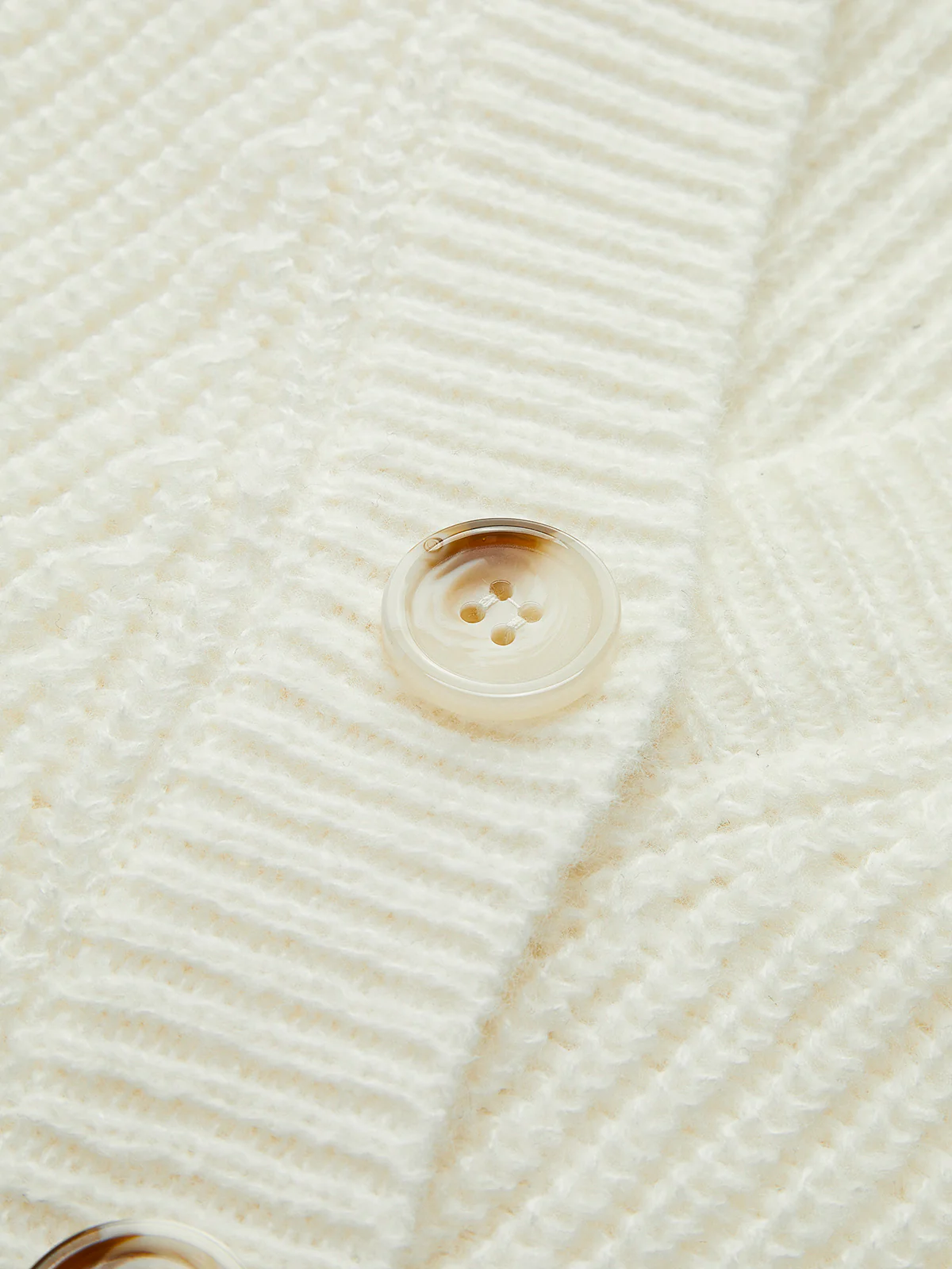 Lazy Style Asymmetrical Loose Button Cardigan - Image 5