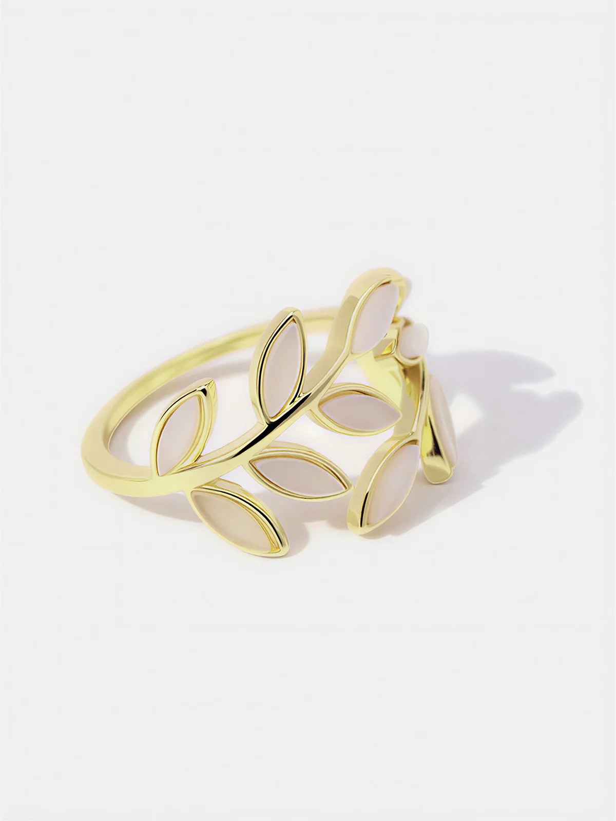 Leaf Branch Open Ring - Image 3
