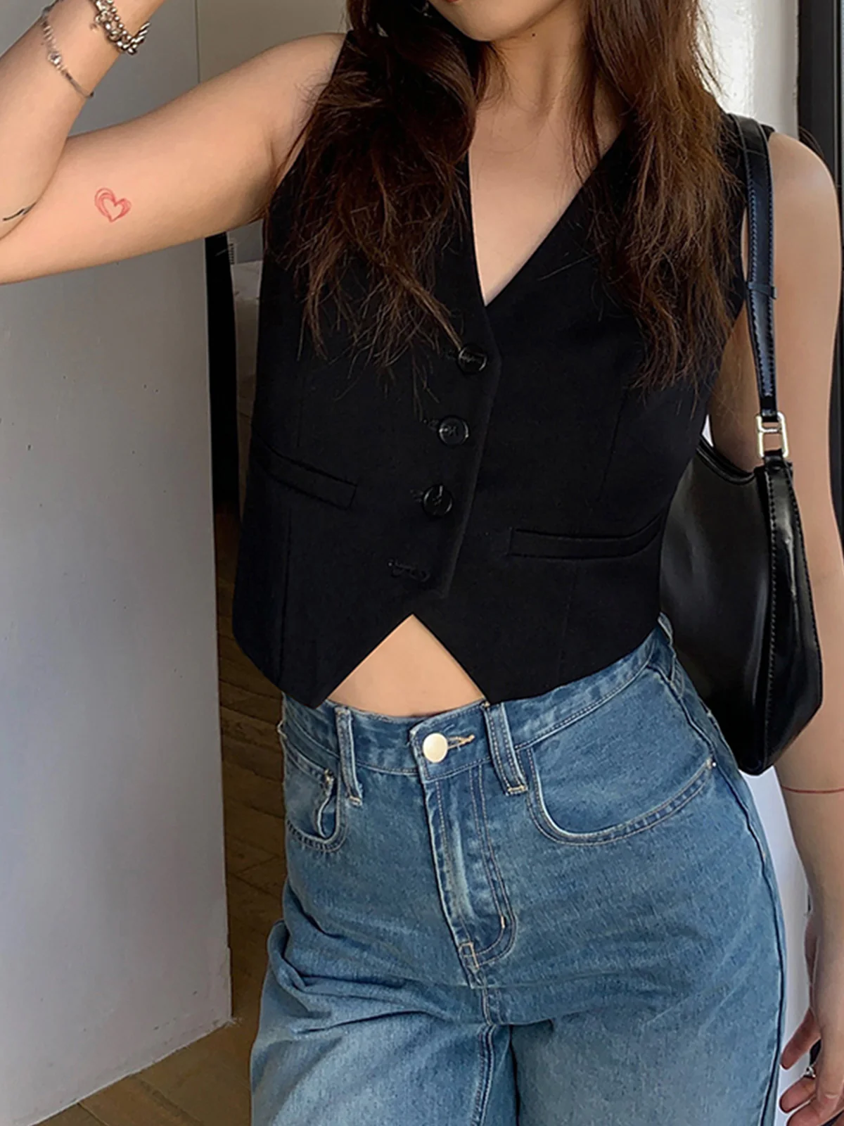 Leisure Button Up Vest - Image 4