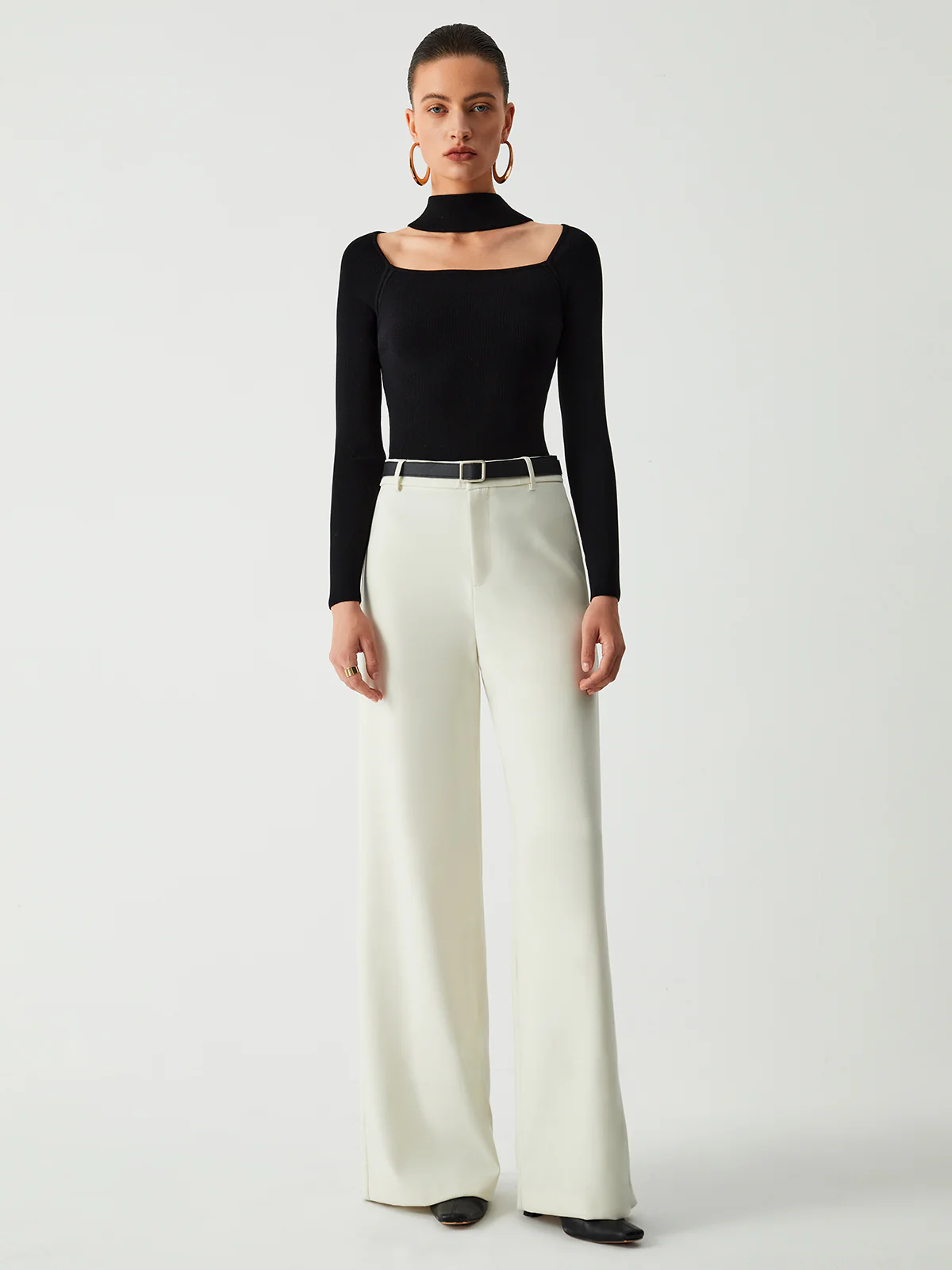 Leisure Halter Long Sleeve Bodysuit - Image 3