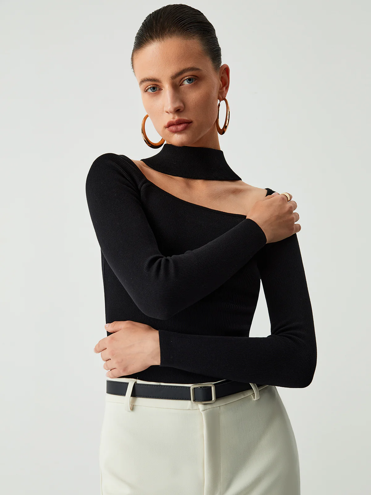 Leisure Halter Long Sleeve Bodysuit - Image 5