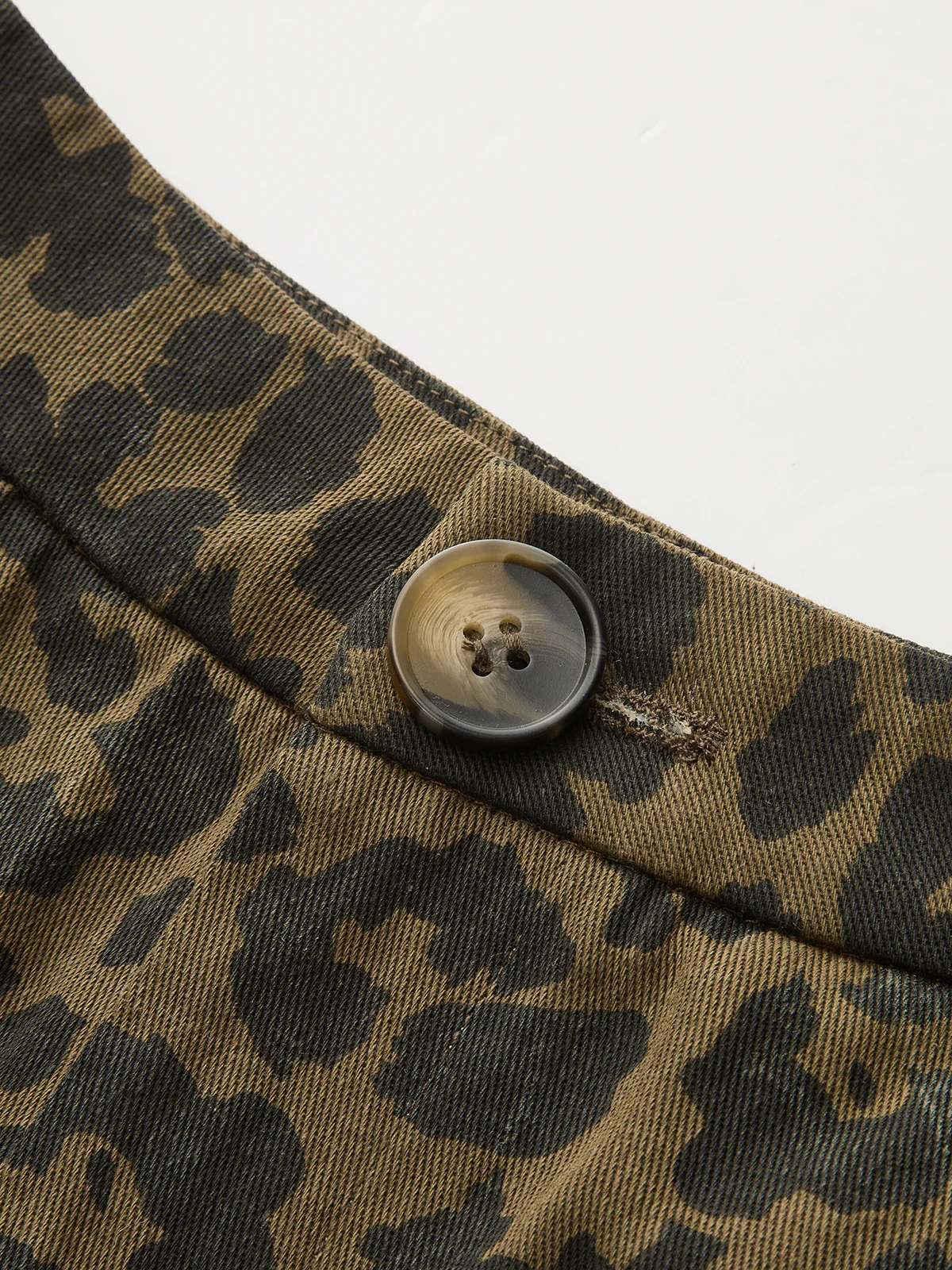 Leopard Print Cotton Balloon Pants - Image 3