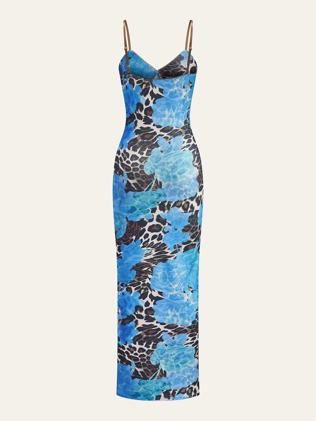 Leopard Print Maxi Dress - Image 2