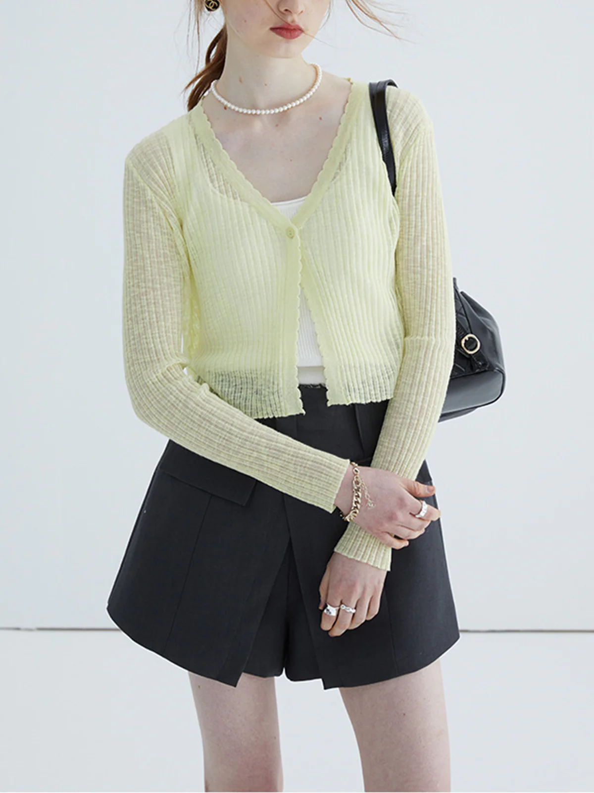 Lightweight Knit Cardigan - Image 2