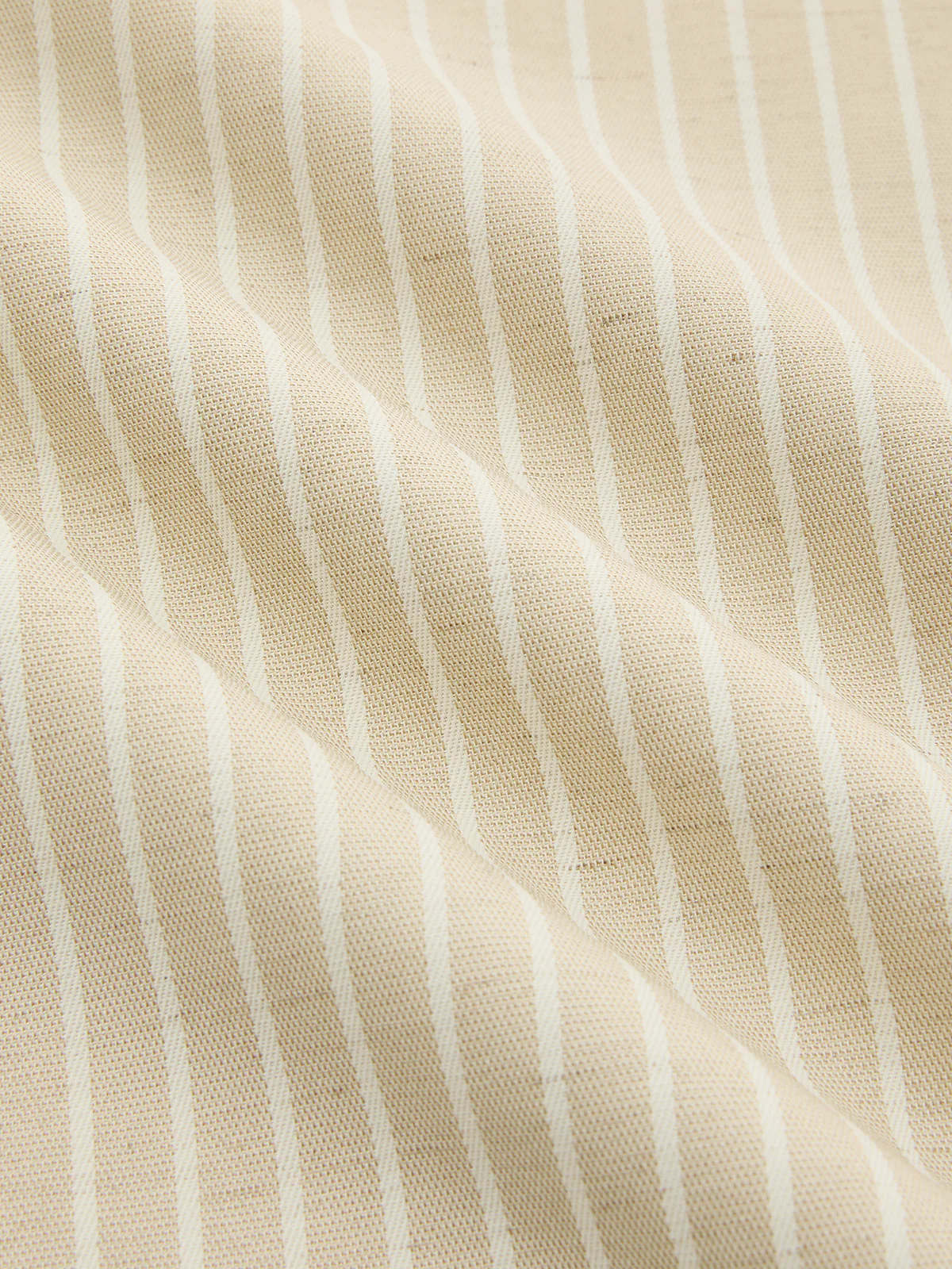Linen-Blend Striped Crop Top & Pants Set - Image 7