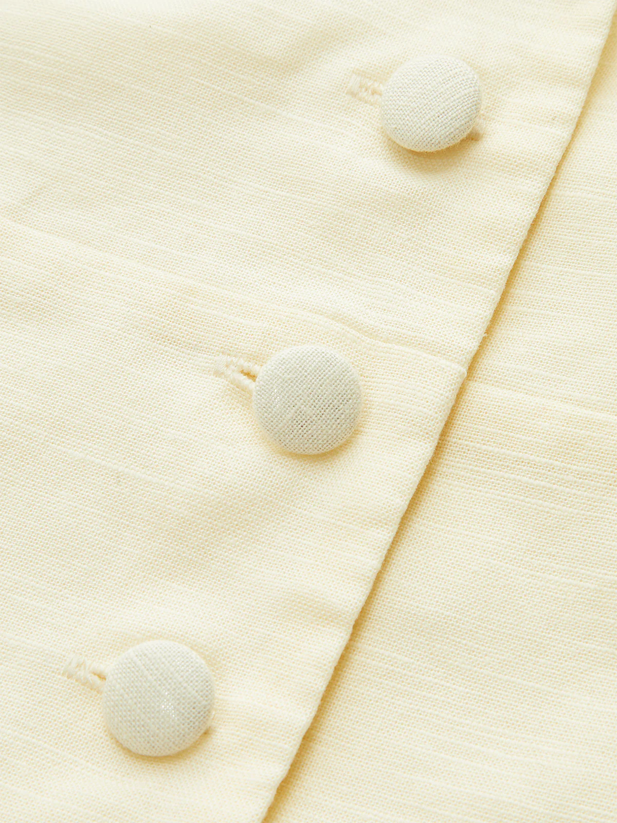 Linen & Cotton Embroidered Tank Top - Image 4