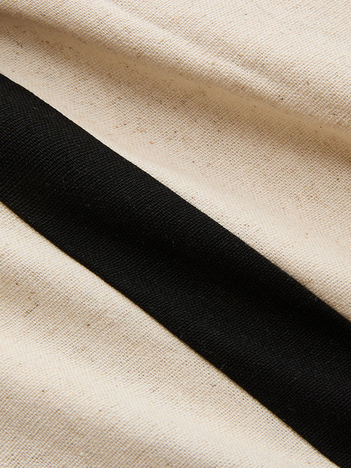 Linen & Cotton Zipper Contrast Binding Pant Set - Image 12