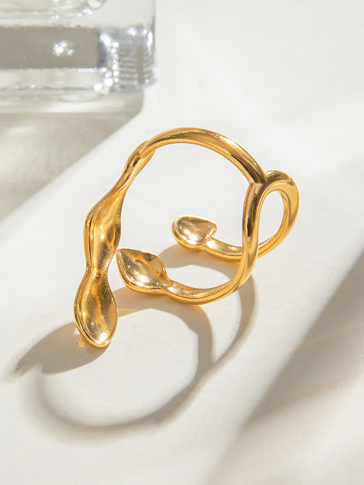 Liquid Lava Adjustable Open Ring - Image 3