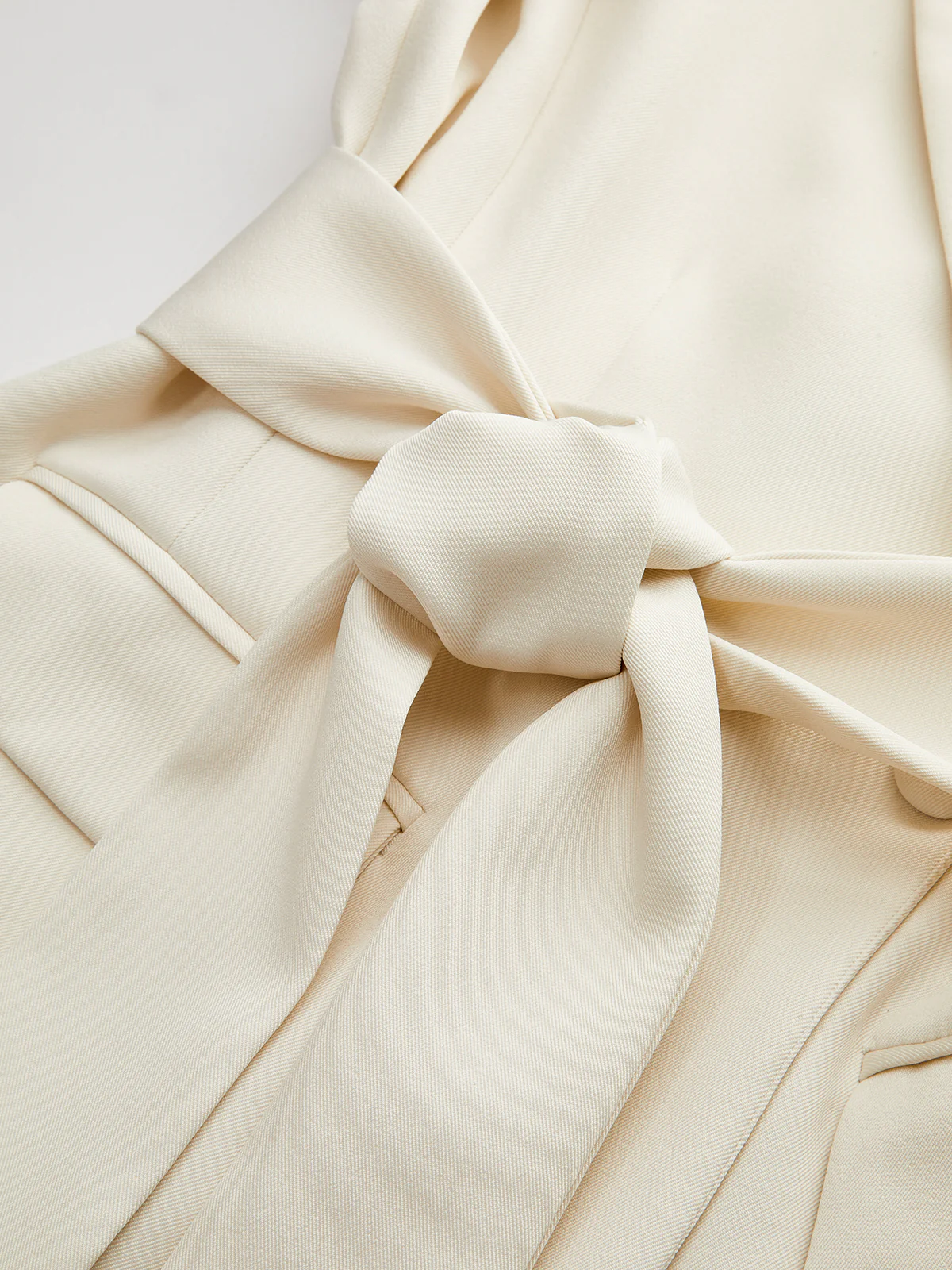 Long Sleeve Belted Blazer - Image 5