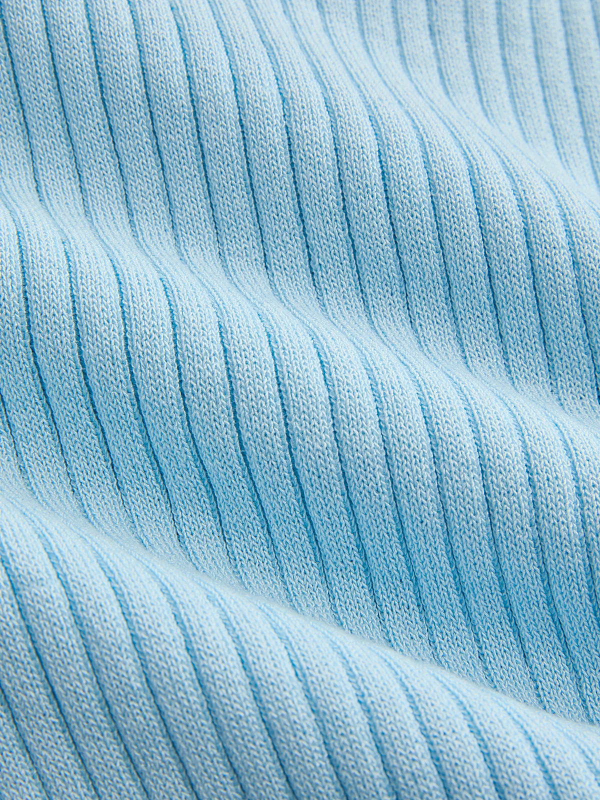 Long-Sleeve Ribbed Knit Maxi Dress - Image 4