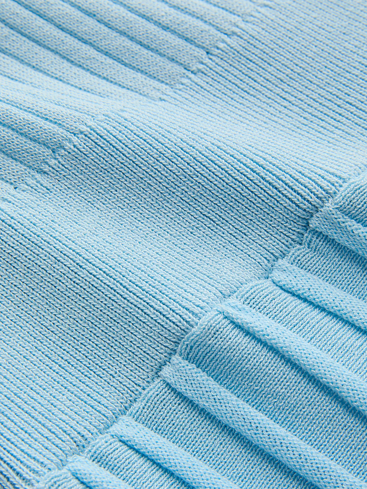 Long-Sleeve Ribbed Knit Maxi Dress - Image 5