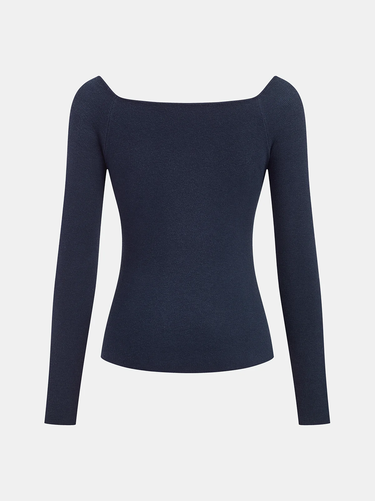 Long Sleeve Top & Capelet Knit Two-Piece Set - Image 4