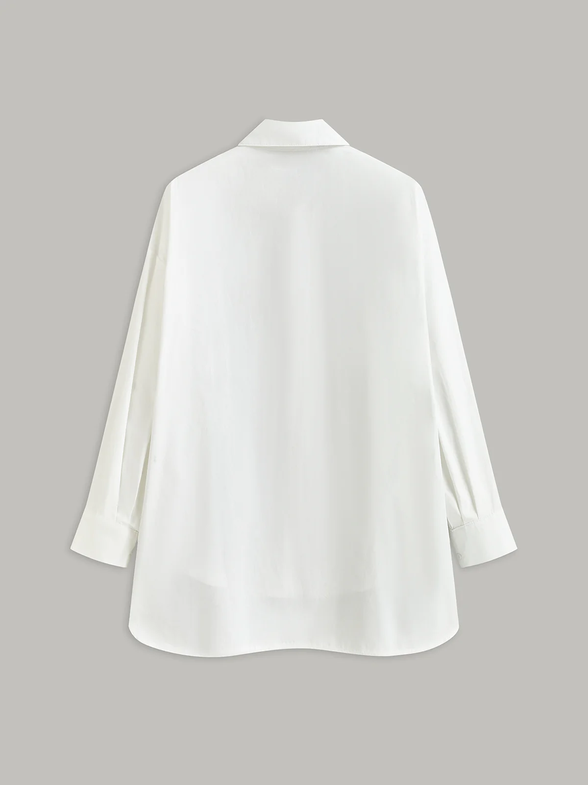 Long-Sleeved Shirt with Gold Buttons - Image 2