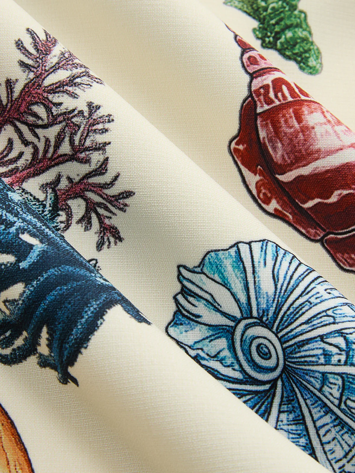 Marine Print Shirt & Drawstring Shorts Set - Image 10