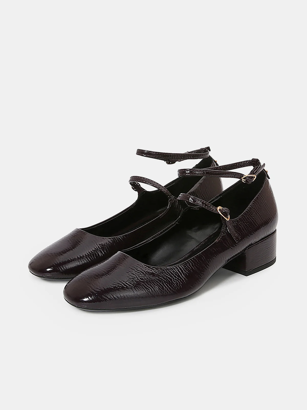 Mary Jane Block Heel Shoes