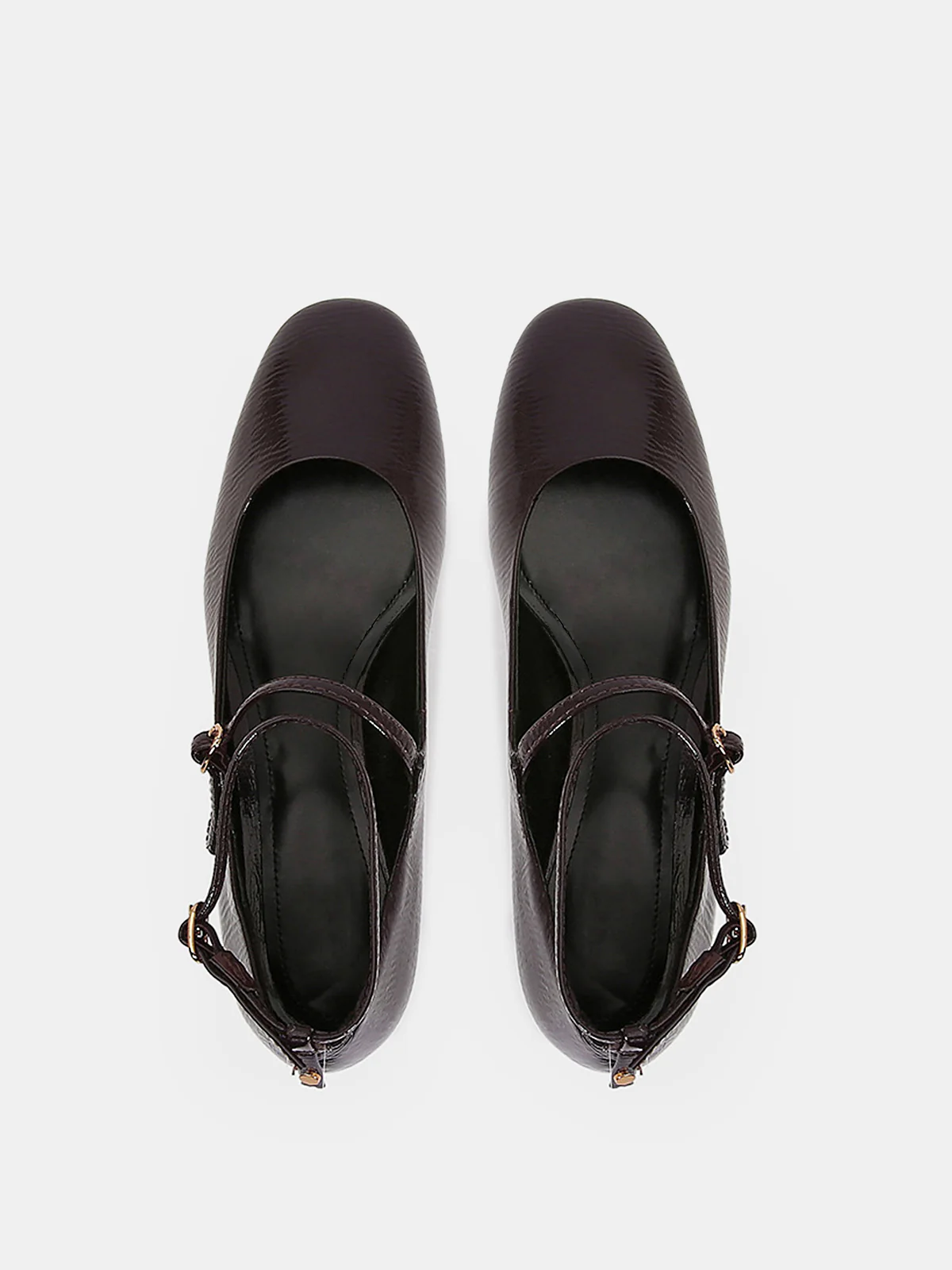 Mary Jane Block Heel Shoes - Image 4