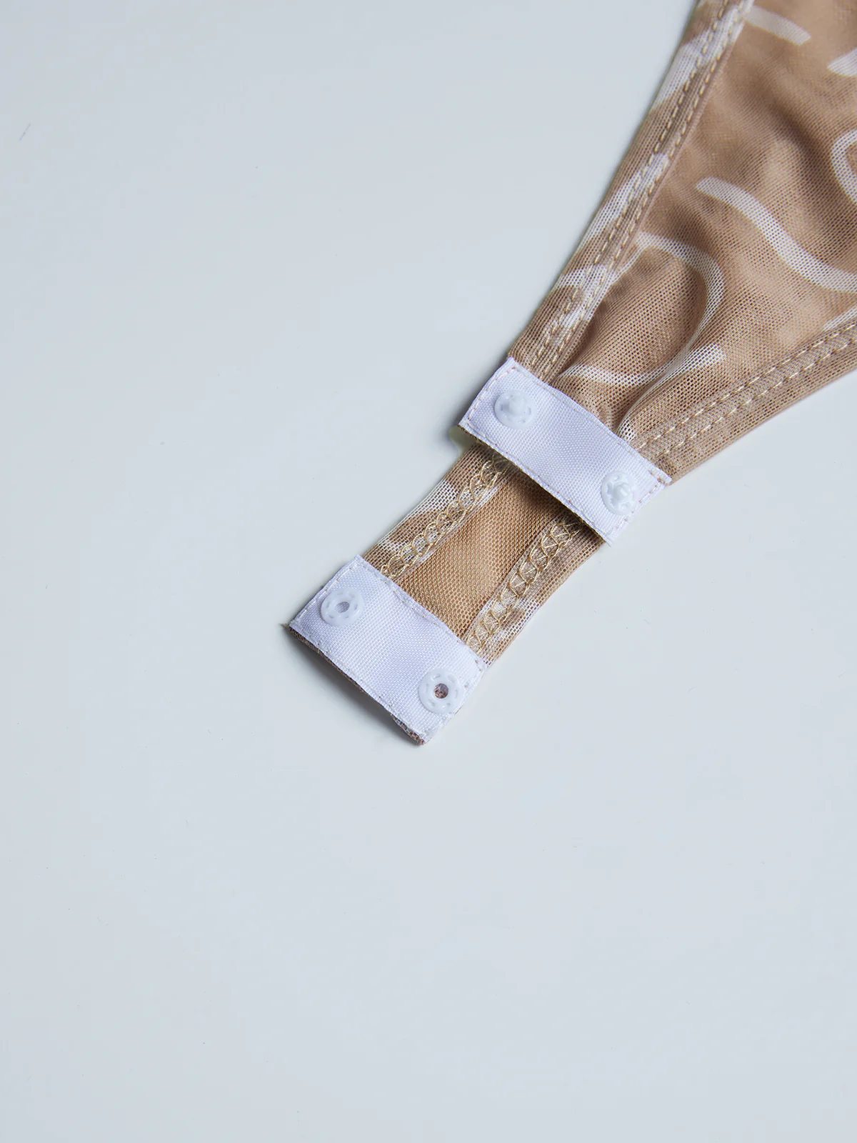 Sheer Meltaway Tank Top Scripted Bodysuit - Image 7