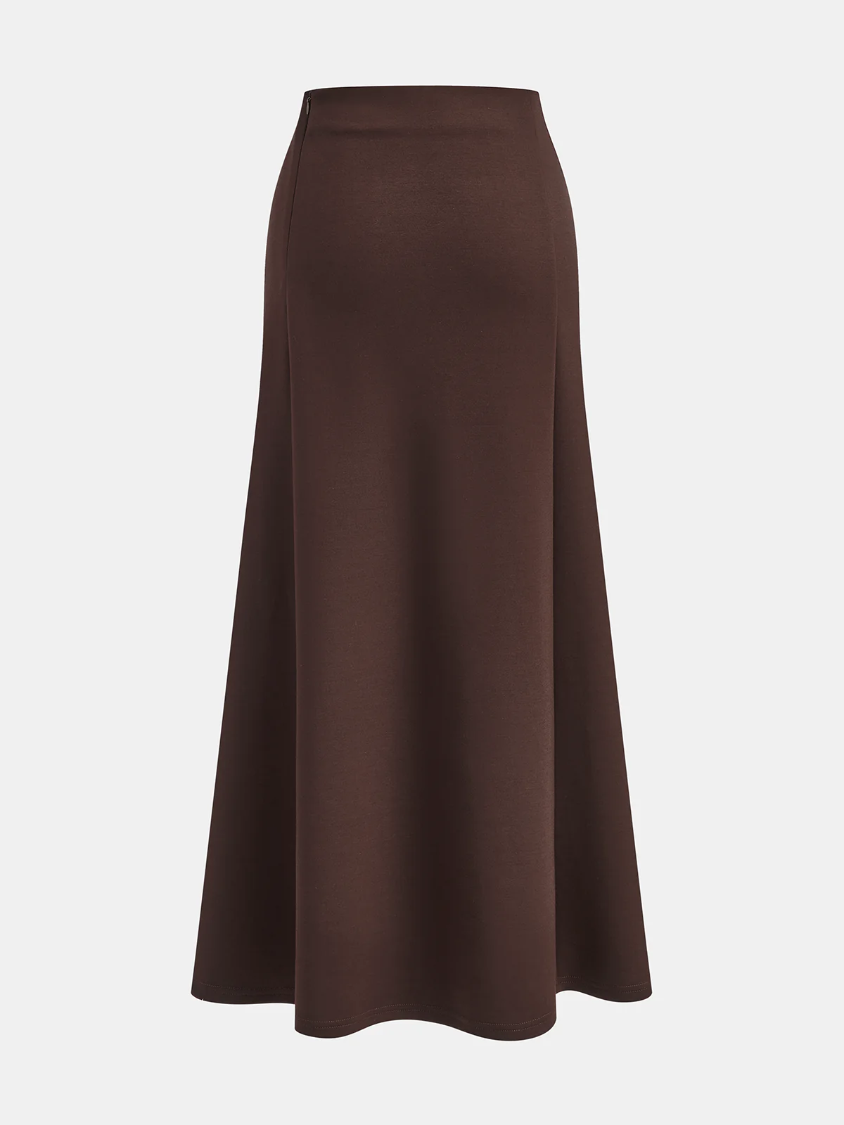 Wave-Hem Air-Layer Midi Skirt - Image 2