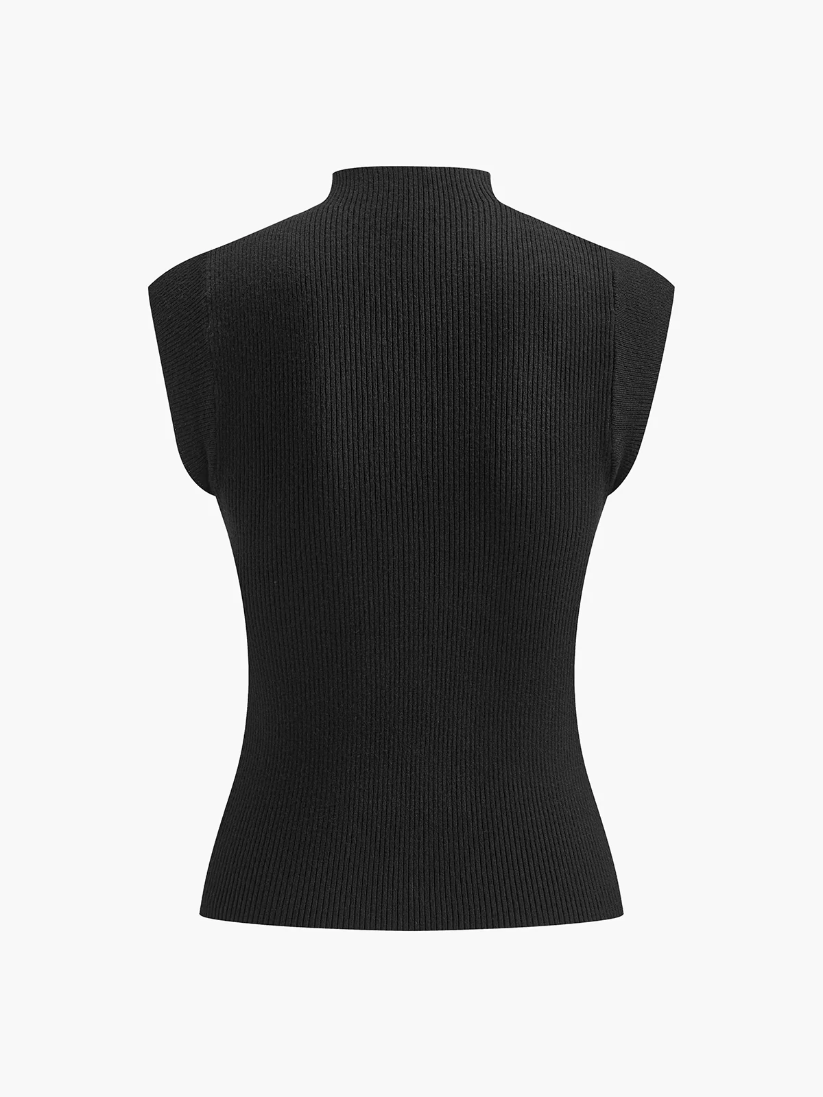 Mesh Patchwork Sleeveless Top - Image 8