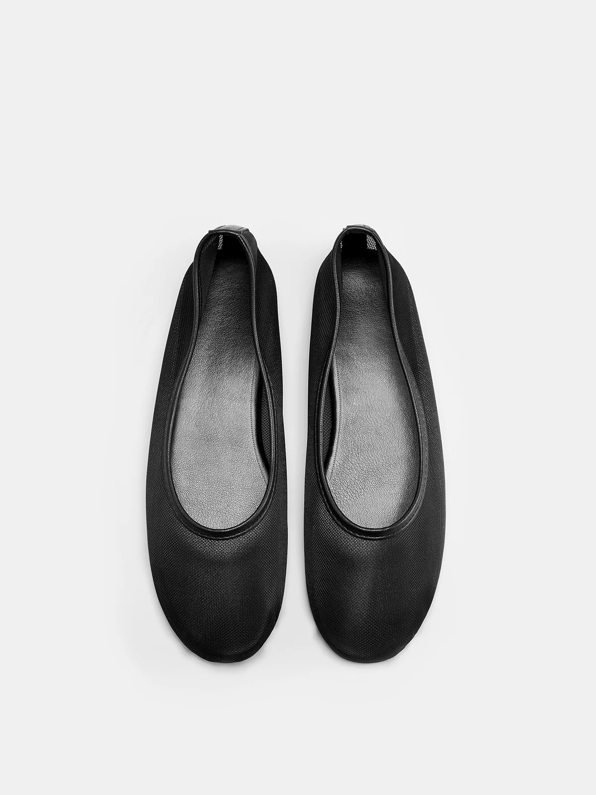 Mesh Round Toe Ballet Flats - Image 3