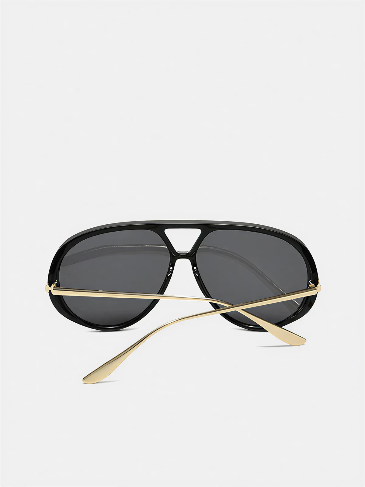 Metal Arm Aviator Sunglasses - Image 5