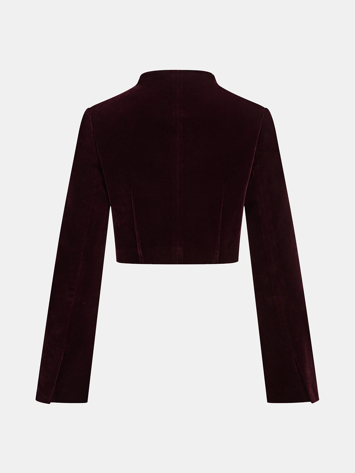 Metal Buckle Corduroy Jacket & Mini Skirt Set - Image 3
