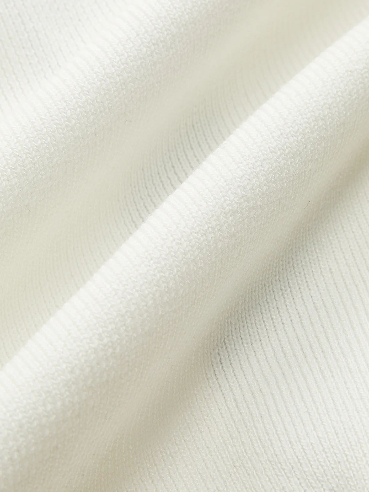 Metal Button Contrast Trim Knit Top - Image 3