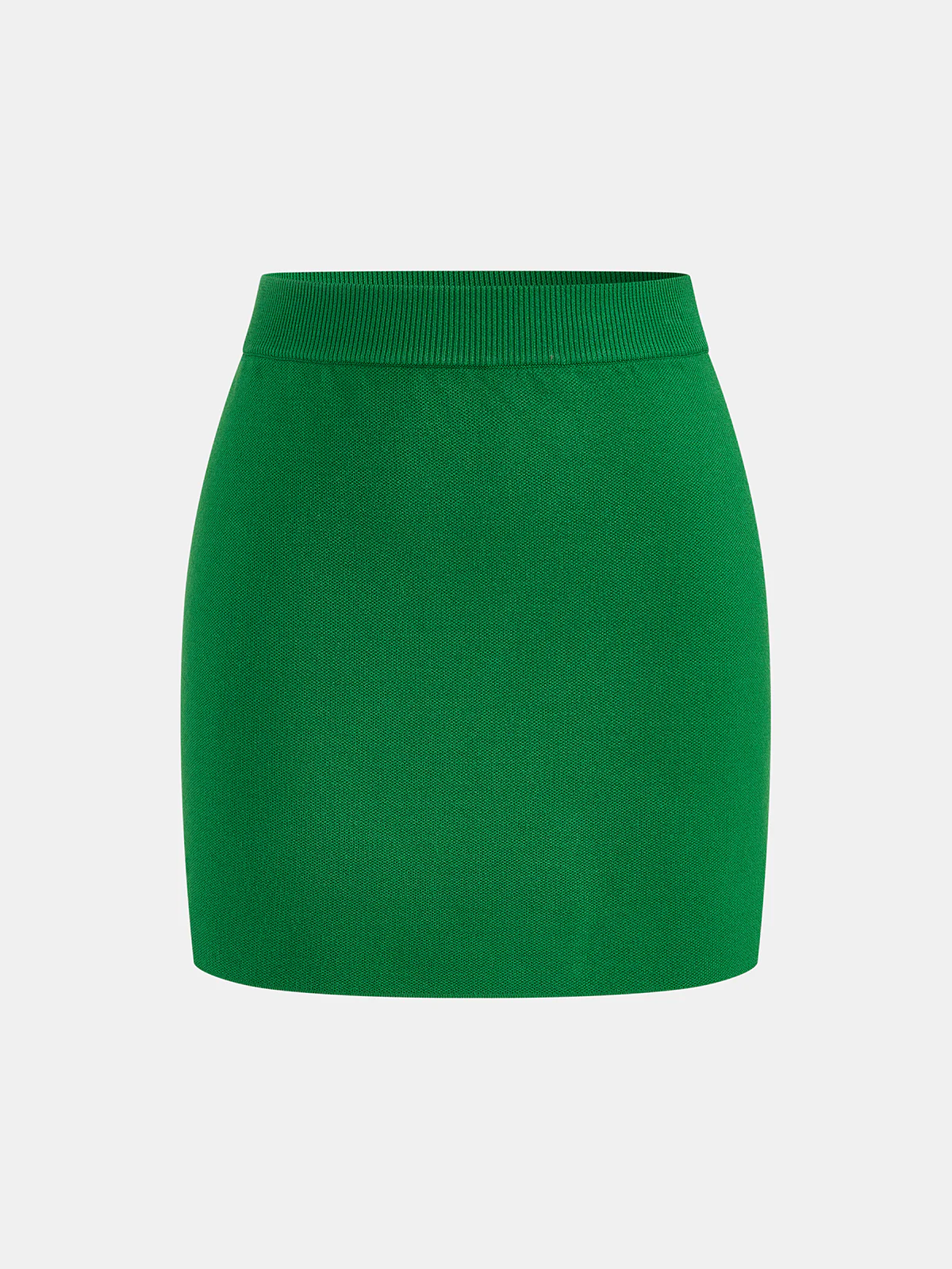 Metal Button Knit Vest & Mini Skirt Set - Image 5