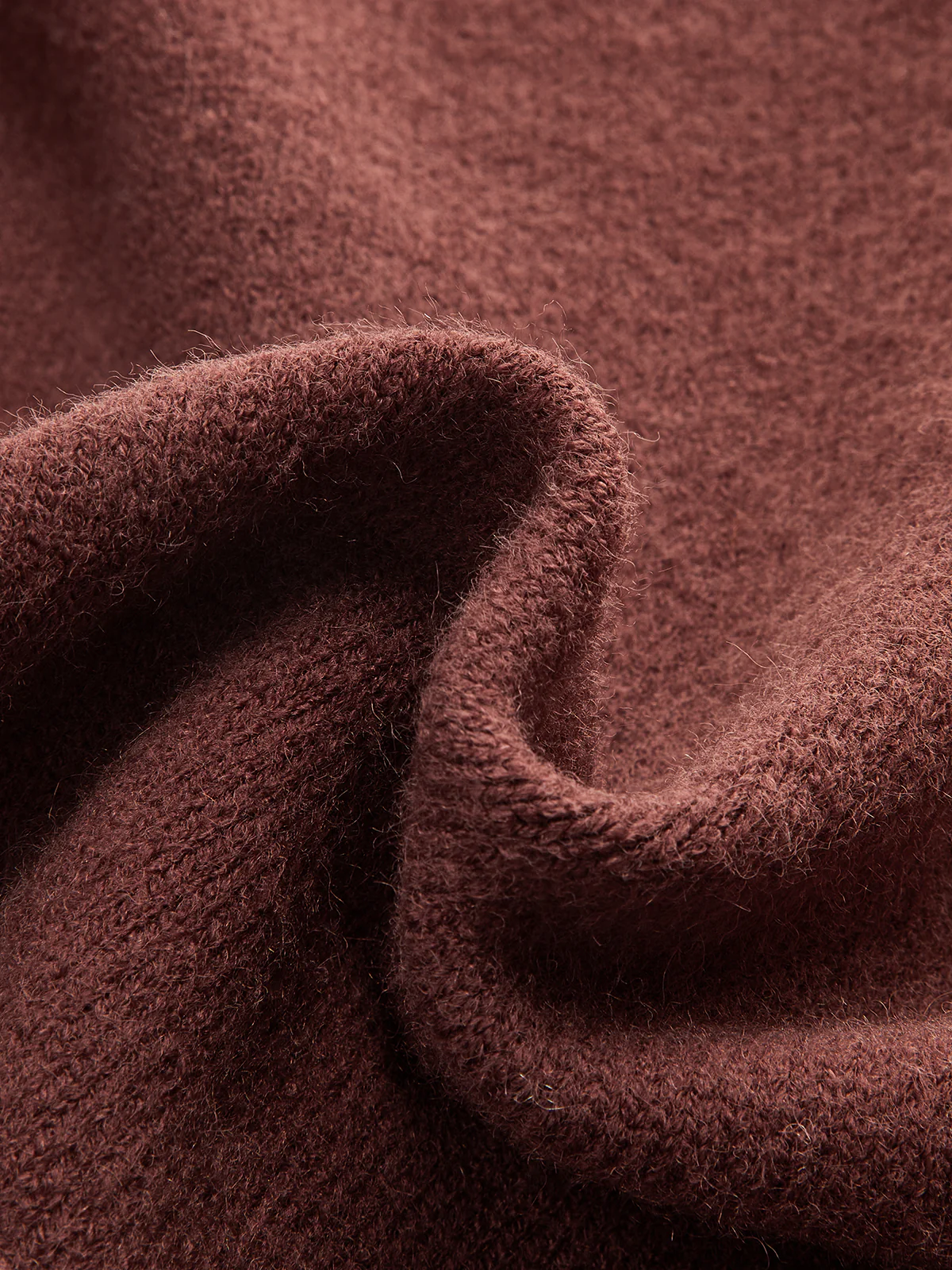 Metal Button Stand Collar Knit Cardigan - Image 4