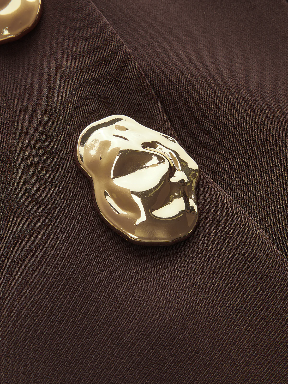 Metal Button Tailored Blazer - Image 3