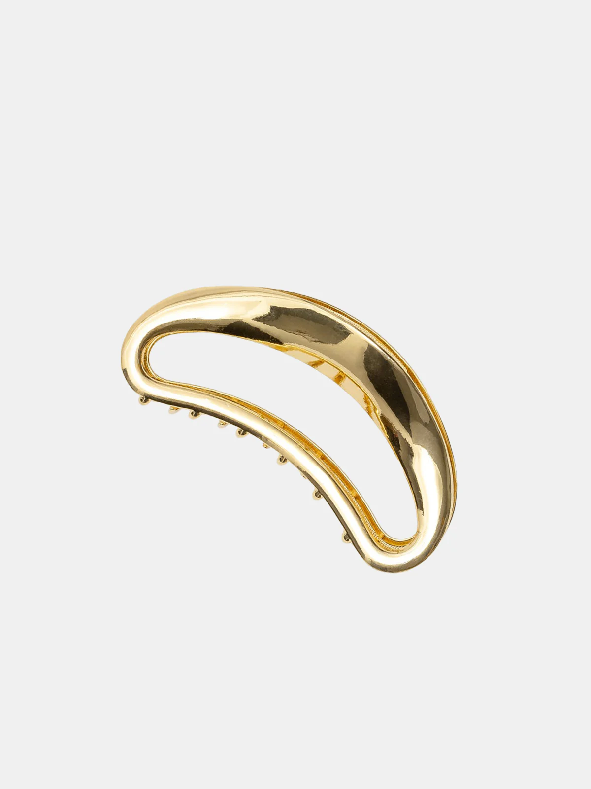 Metal Curved Hollow Out Hair Claw Clip - Image 2