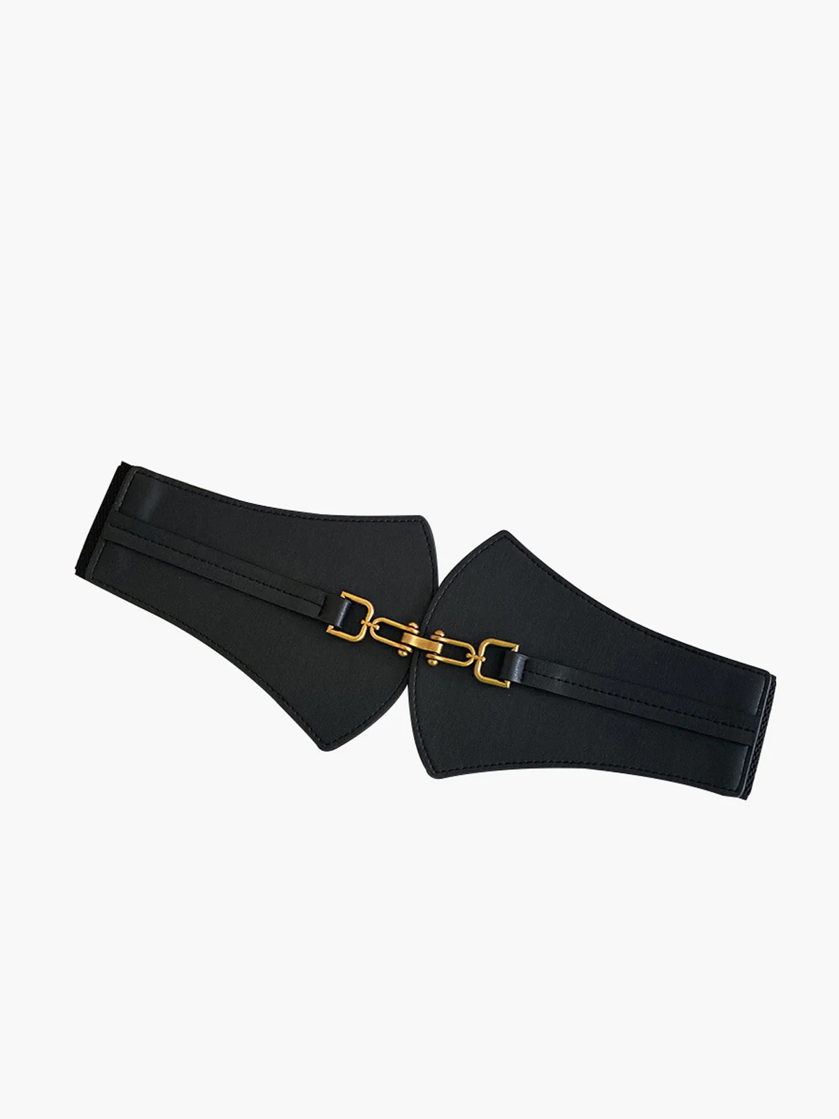 Metal Decor Elastic Wide Belt - Image 2