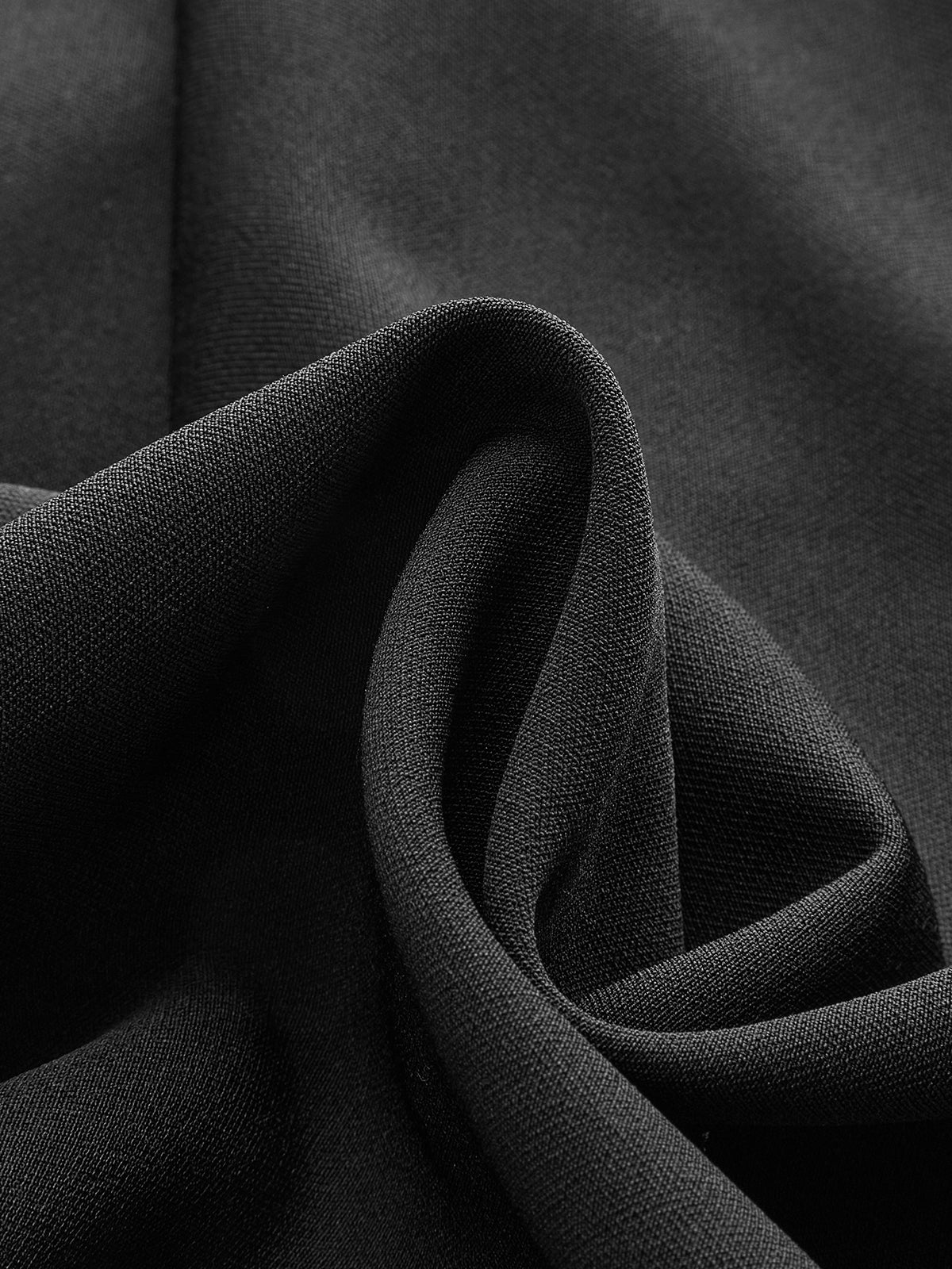 Metal Detail Cut-Out Chiffon Maxi Dress - Image 11
