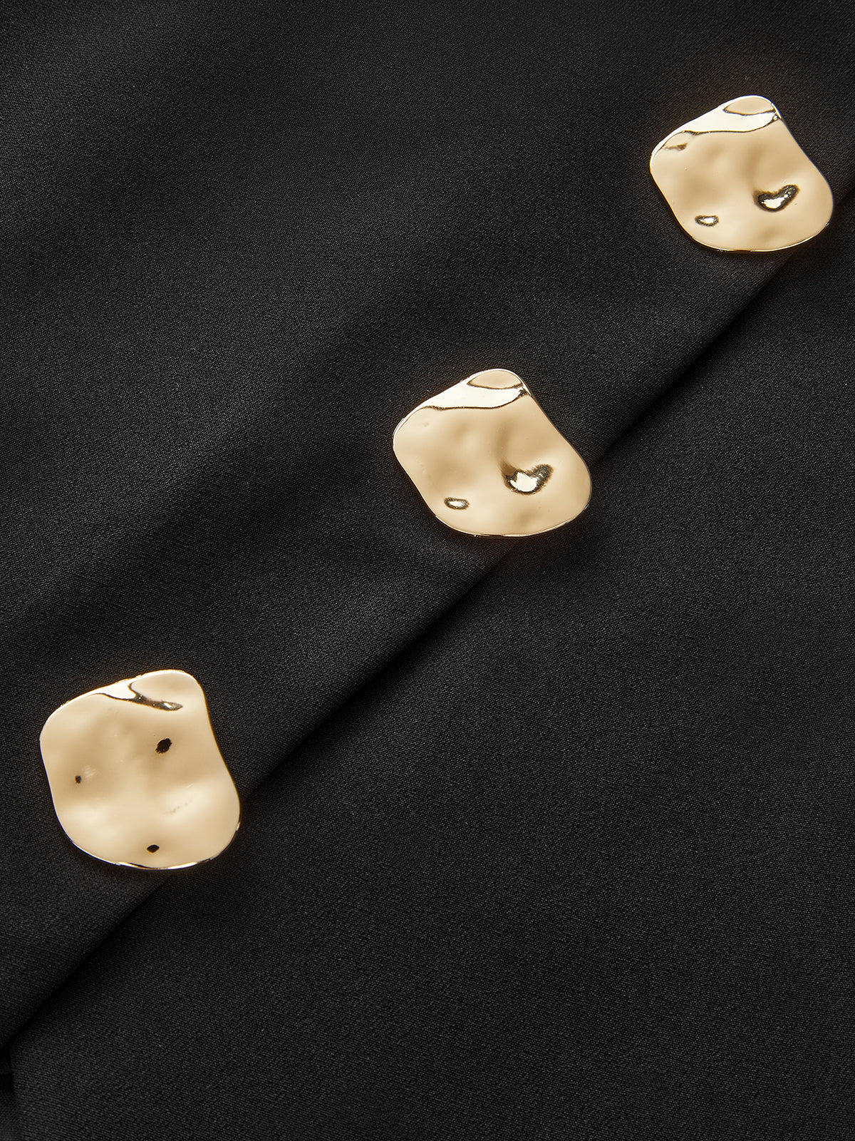Metal Detail Decor Pocket Mini Skirt - Image 3