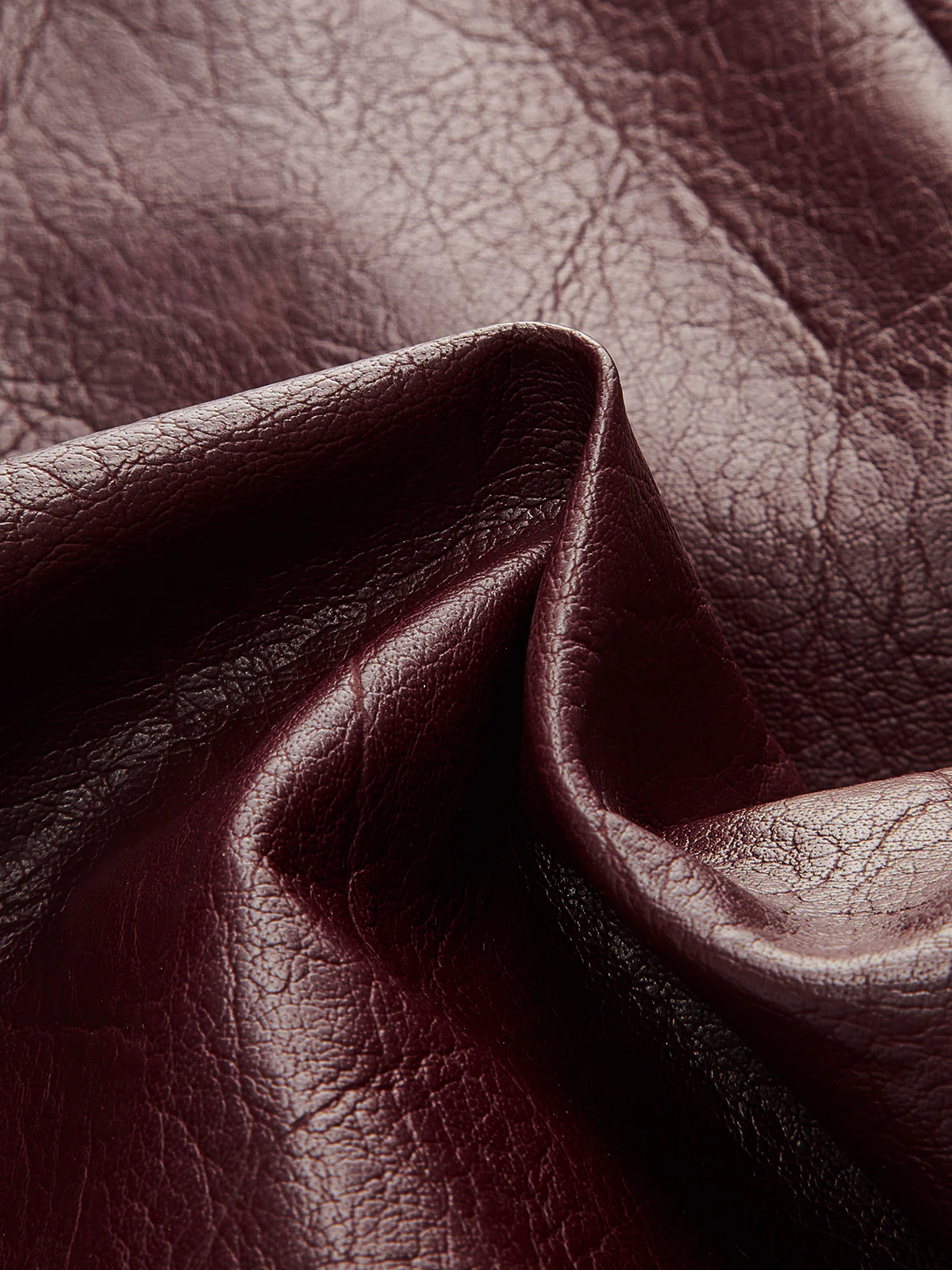 Metal-Detail Faux Leather Pockets Mini Skirt - Image 9