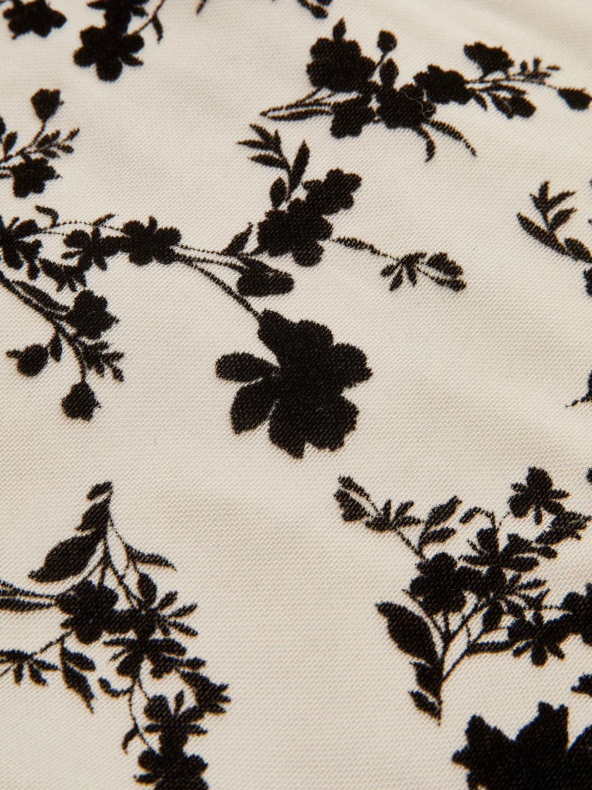 Metal Detail Floral Print Bodysuit - Image 3