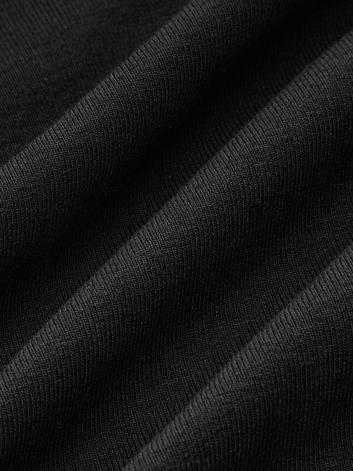 Metal Detail Mock Neck Long Sleeve T-Shirt - Image 4